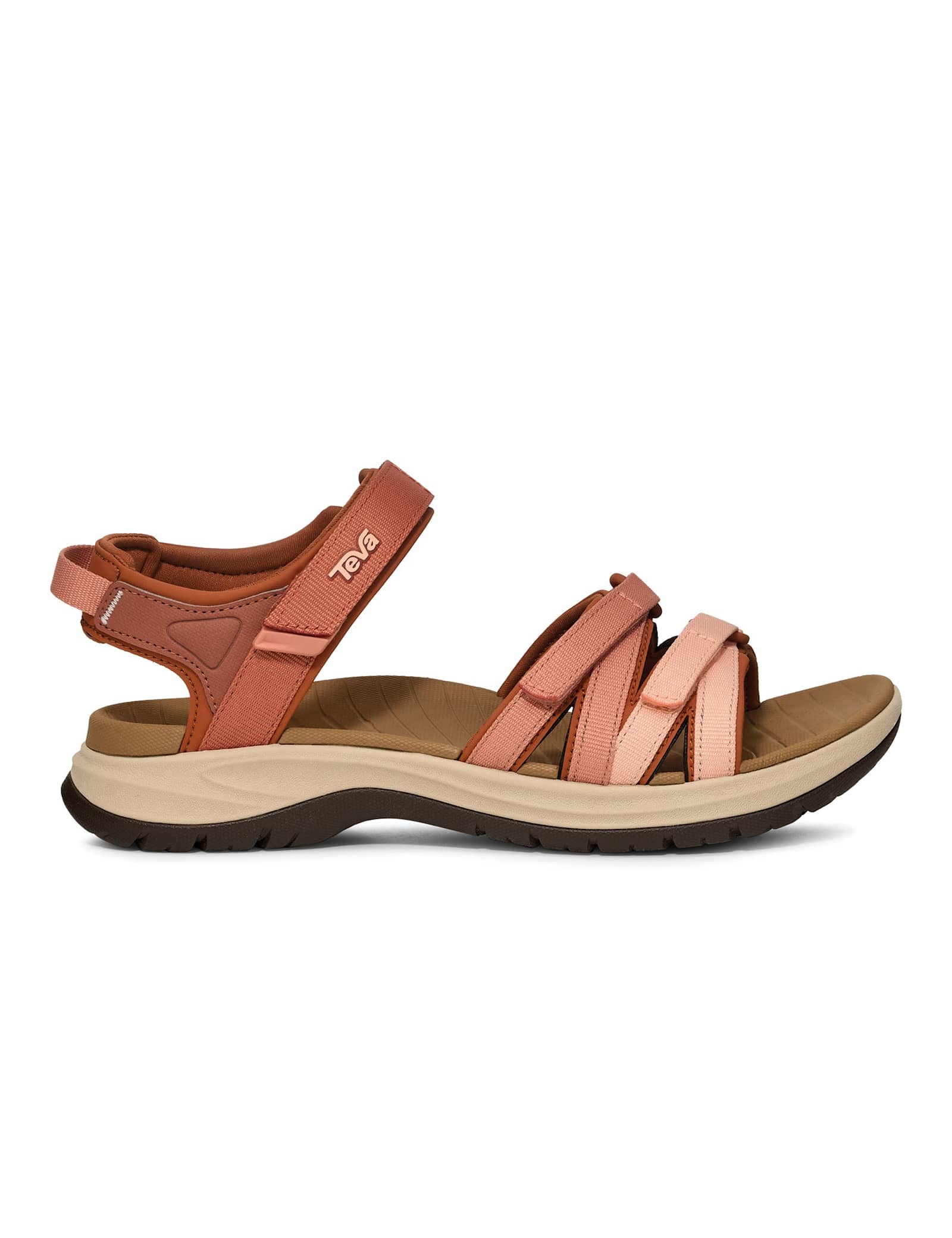 Colour Block Ankle Strap Flat Sandals - image 1