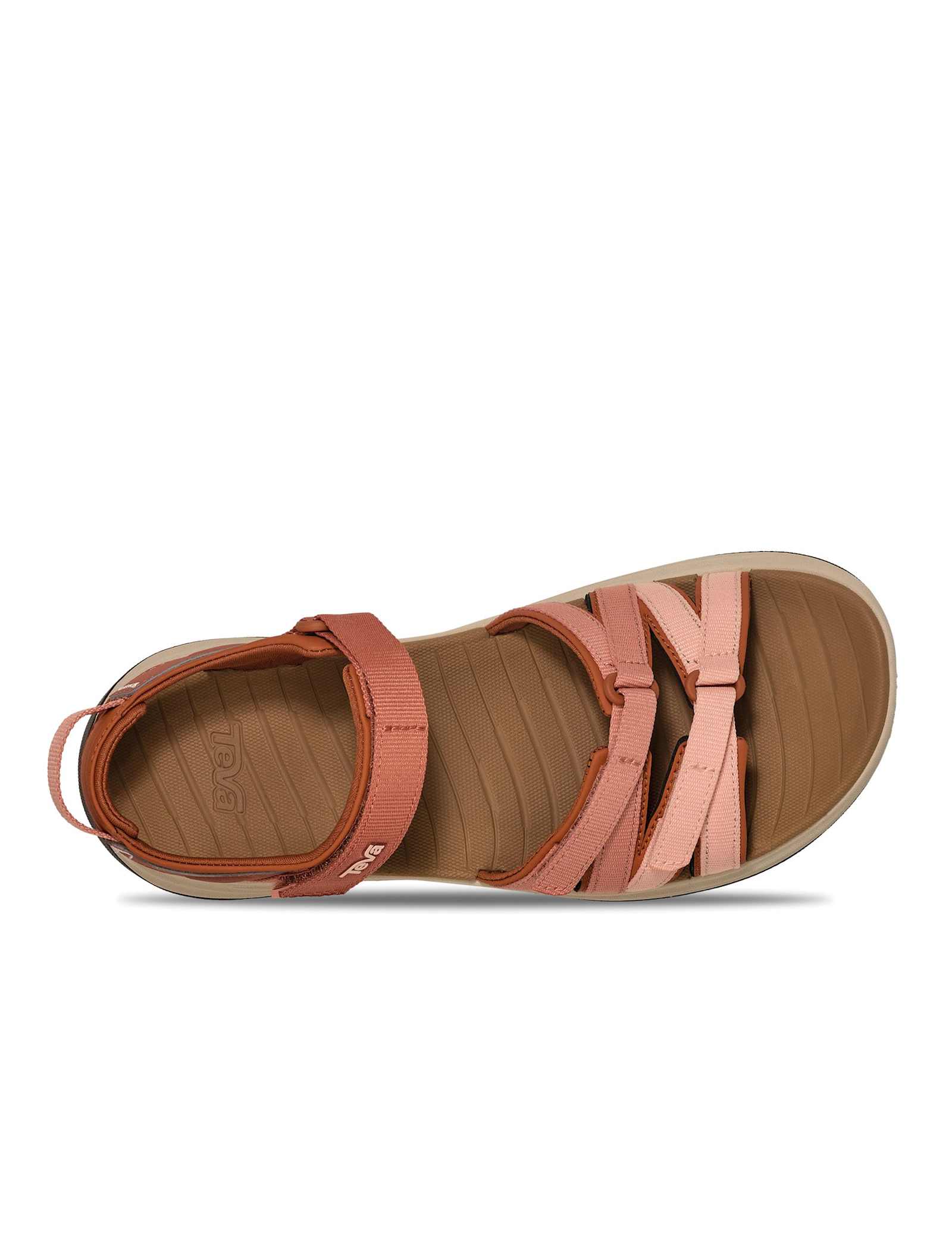 Colour Block Ankle Strap Flat Sandals - image 3