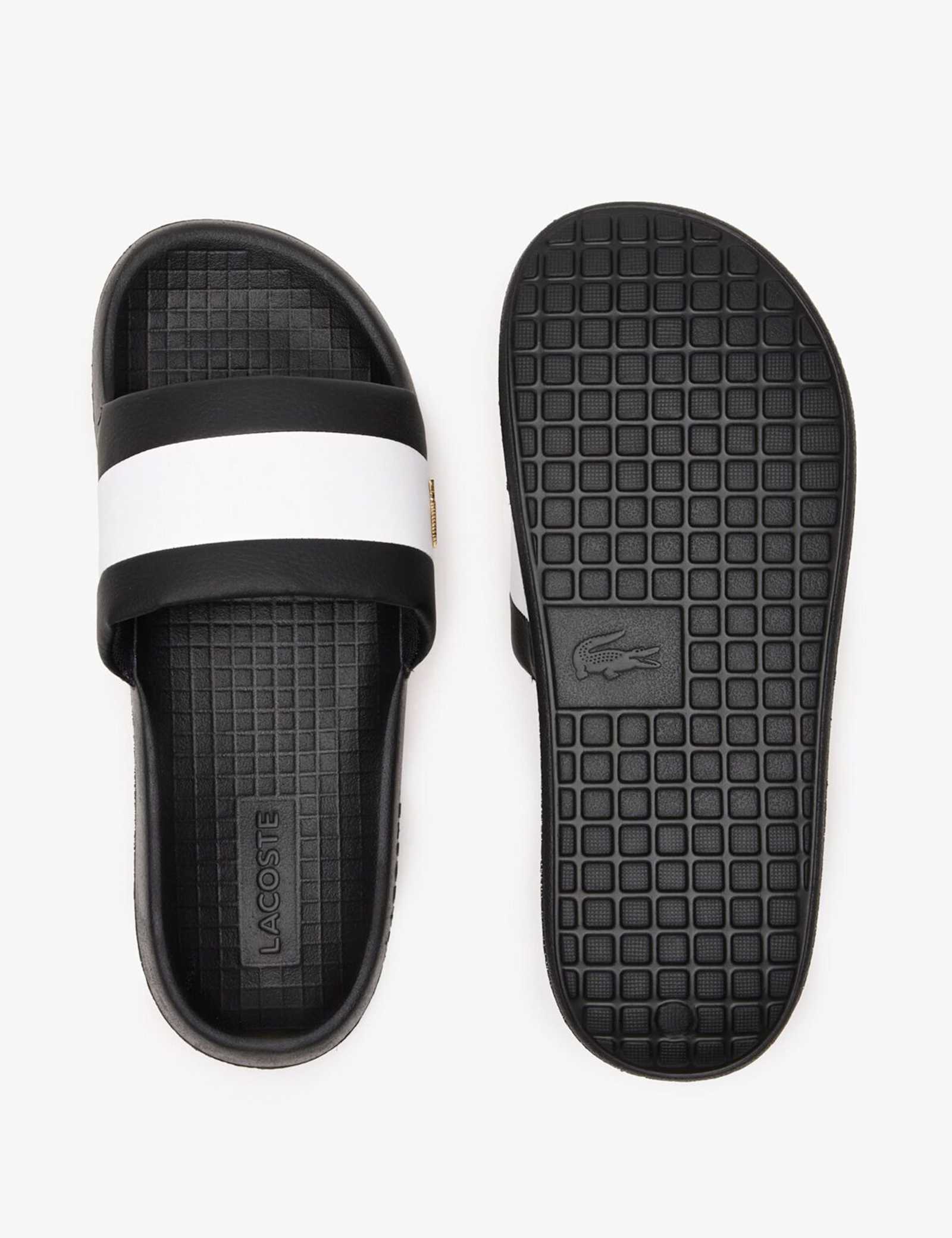 Serve Leather Slip On Pool Sliders - image 2