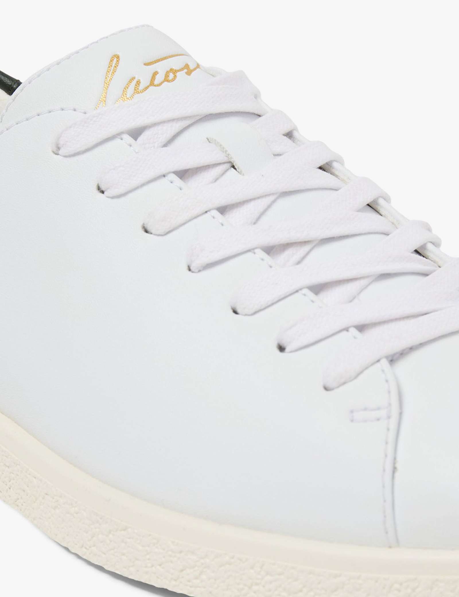 Leather Lace Up Trainers - image 2