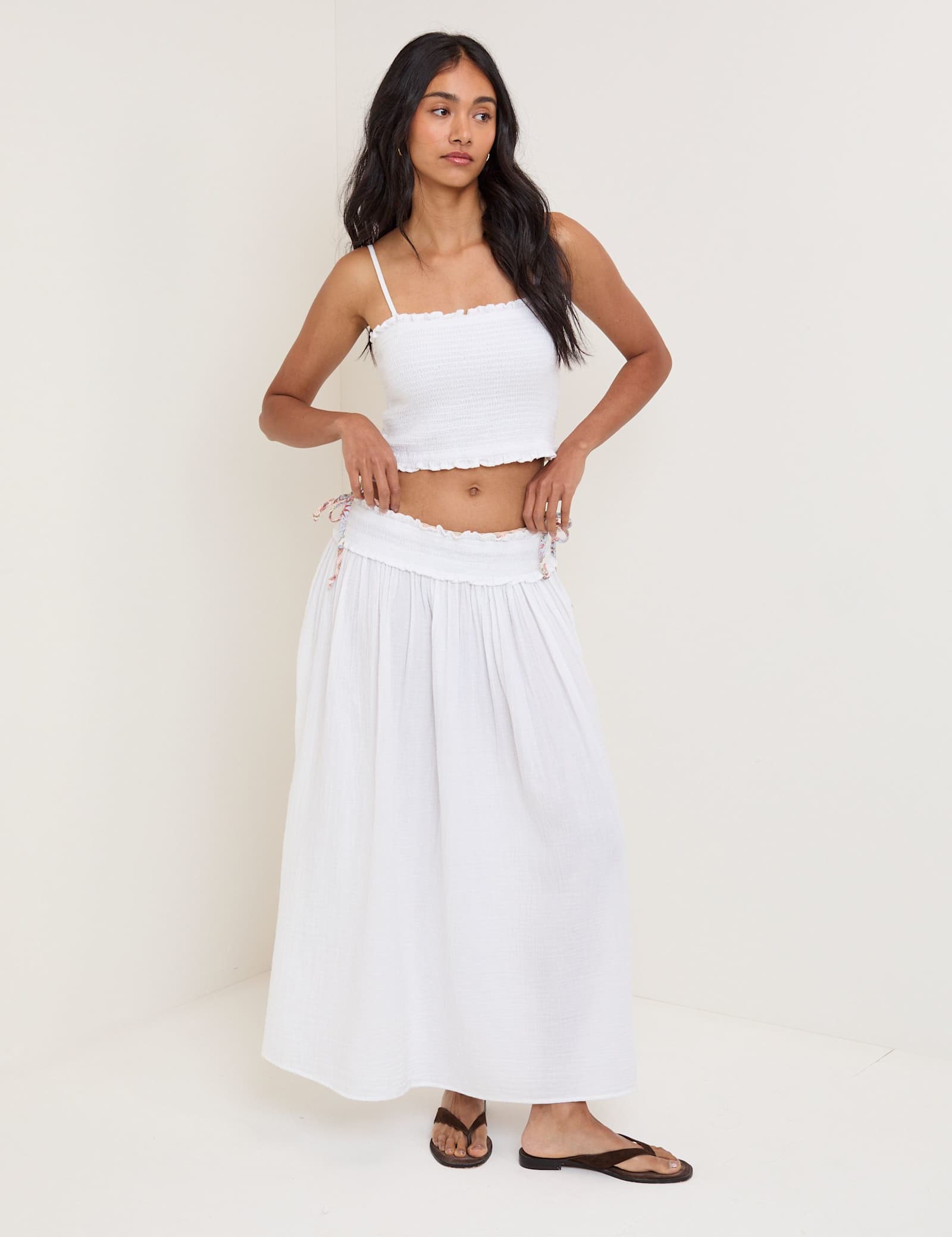 Pure Cotton Fitted Bandeau Top - image 5