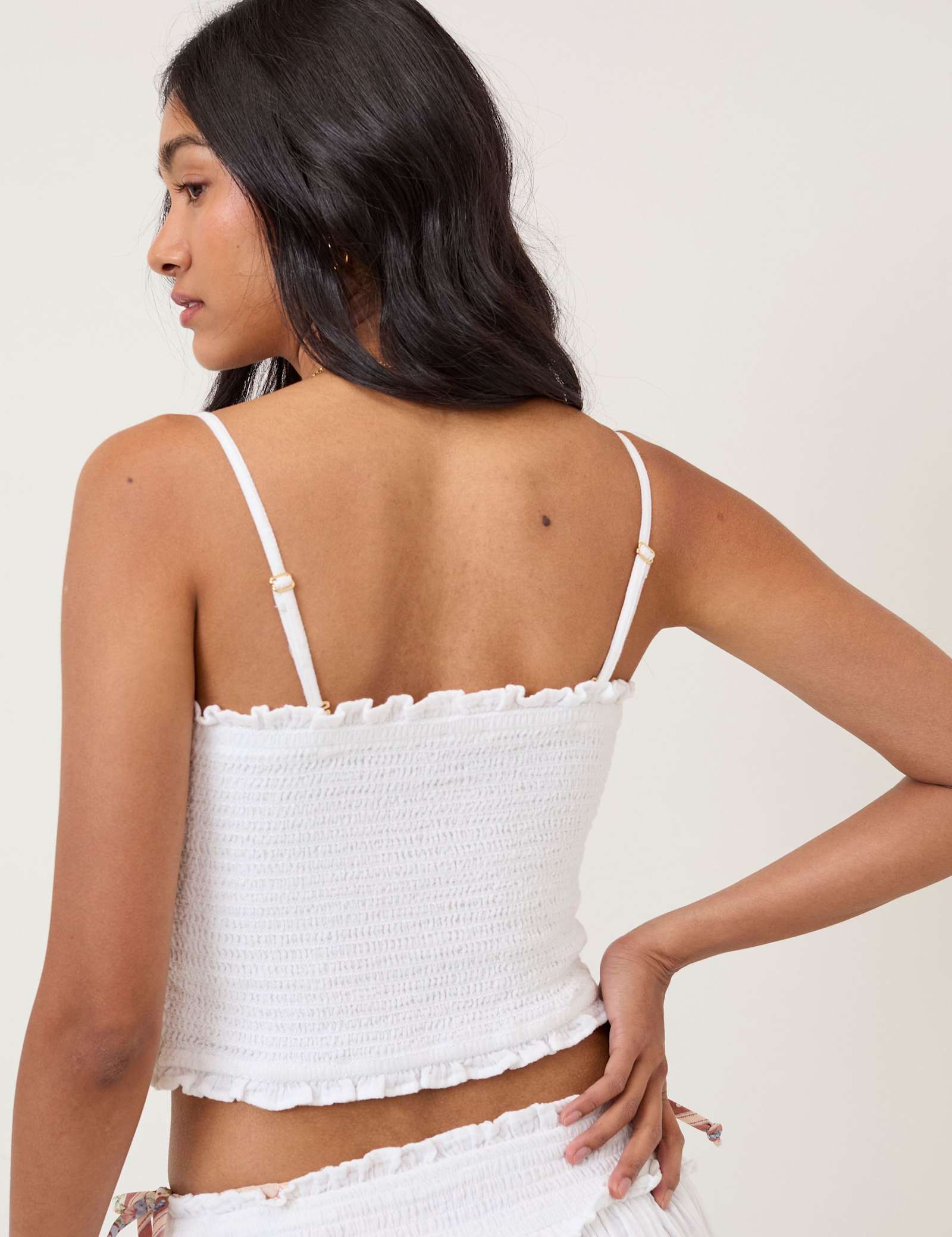 Pure Cotton Fitted Bandeau Top - image 2