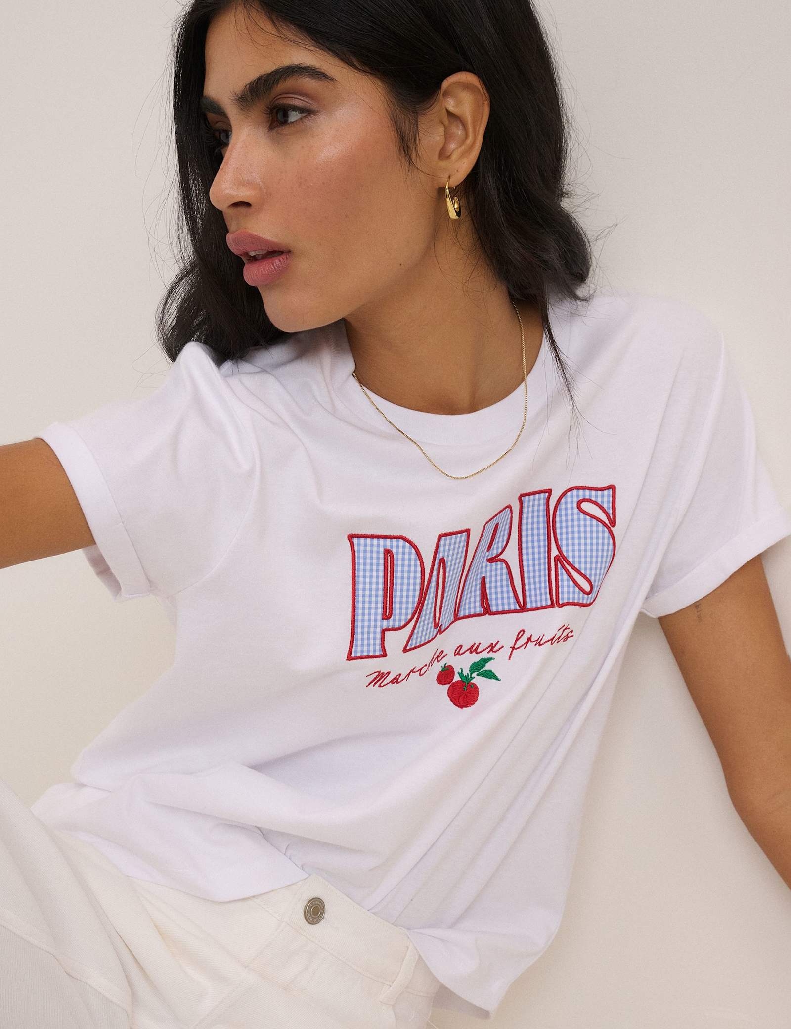 Pure Cotton Paris Graphic T-Shirt - image 5