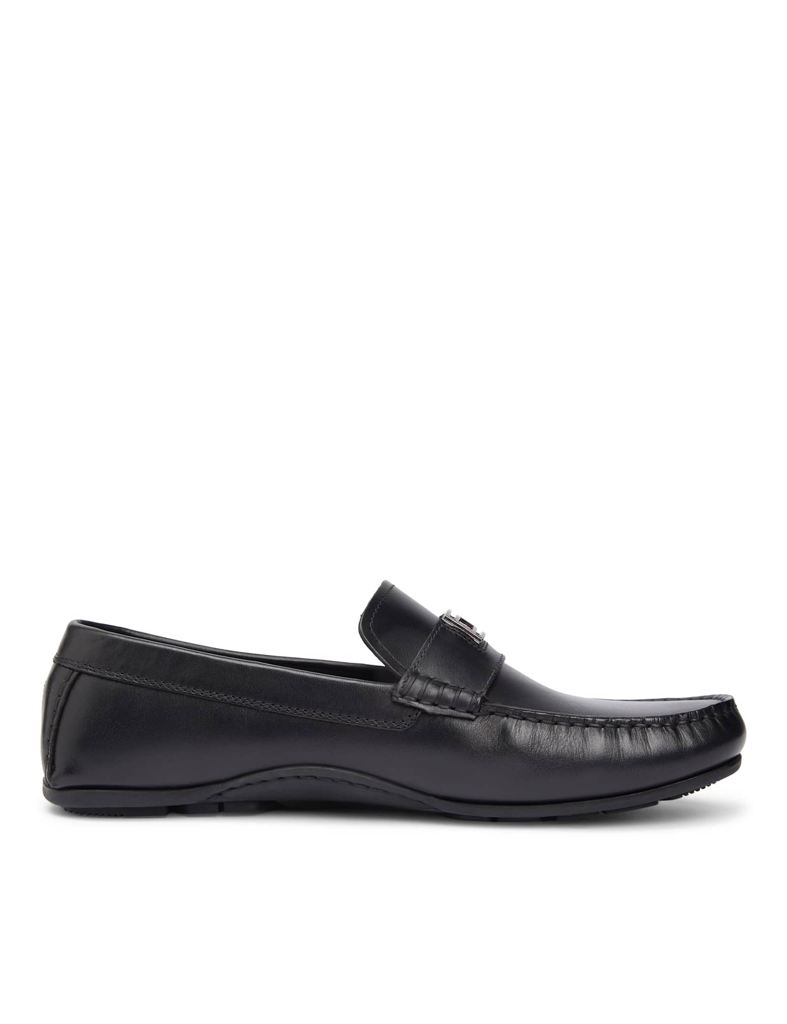 Hardware Hilfiger Leather Slip On Loafers - image 2