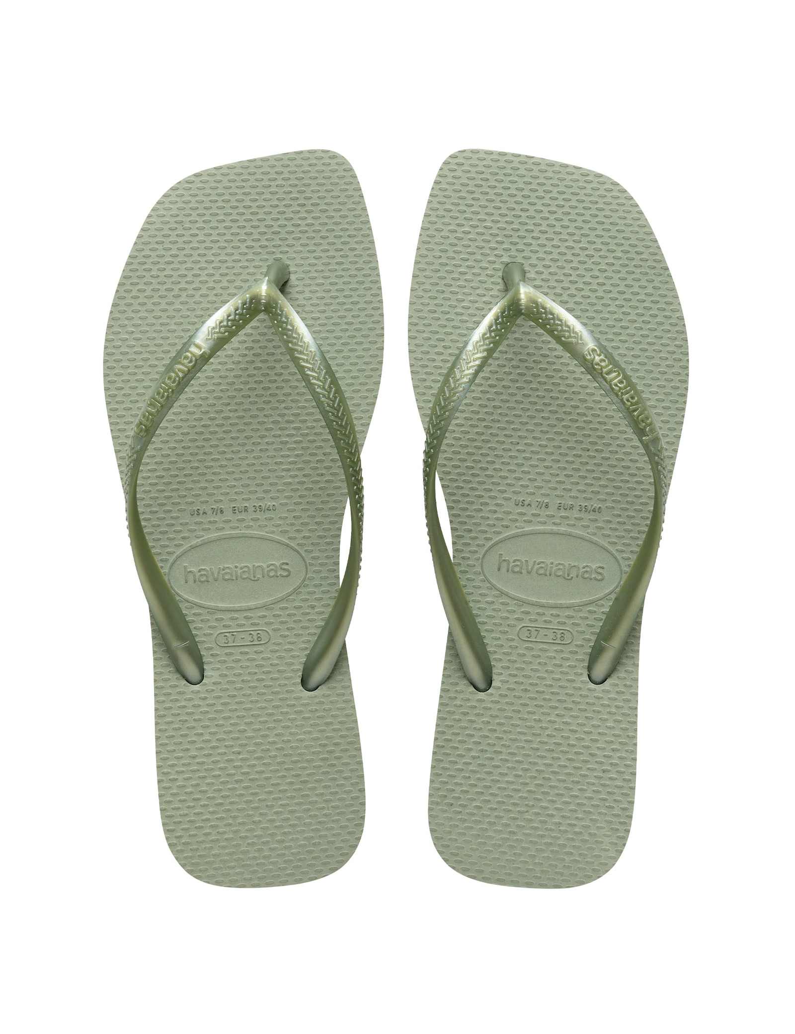 Slim Square Flip Flops - image 4