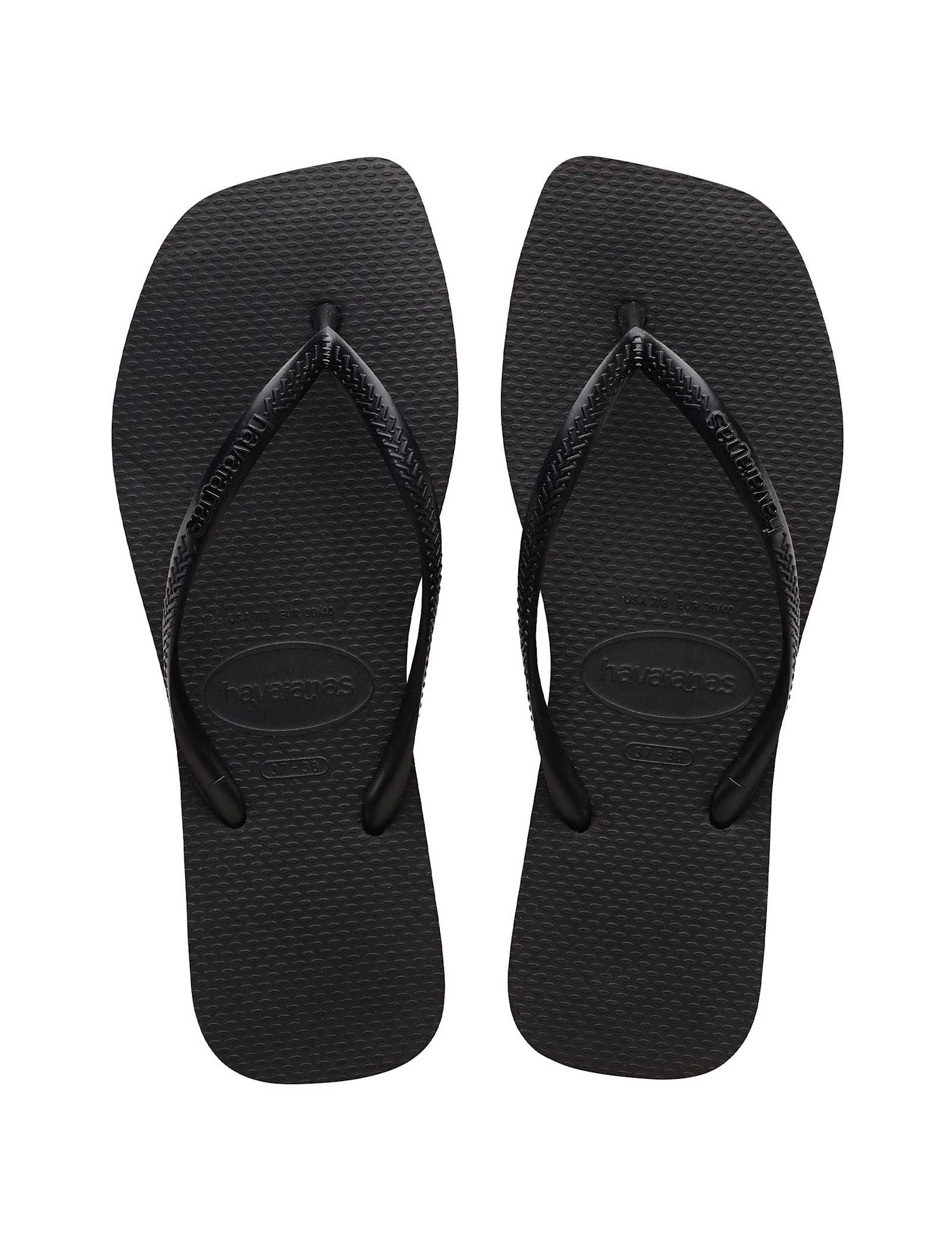 Slim Square Flip Flops - image 2