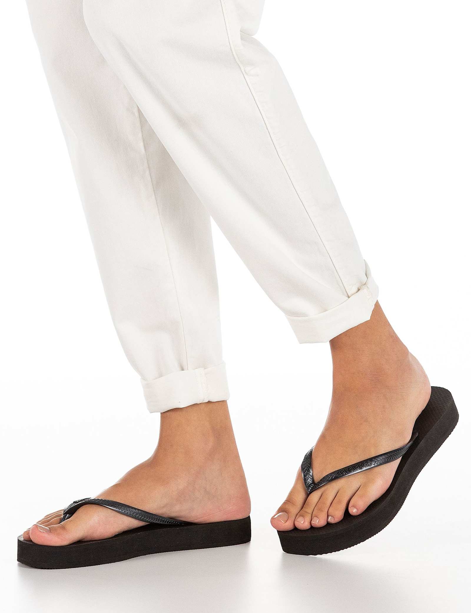 Slim Flatform Flip Flops - image 4