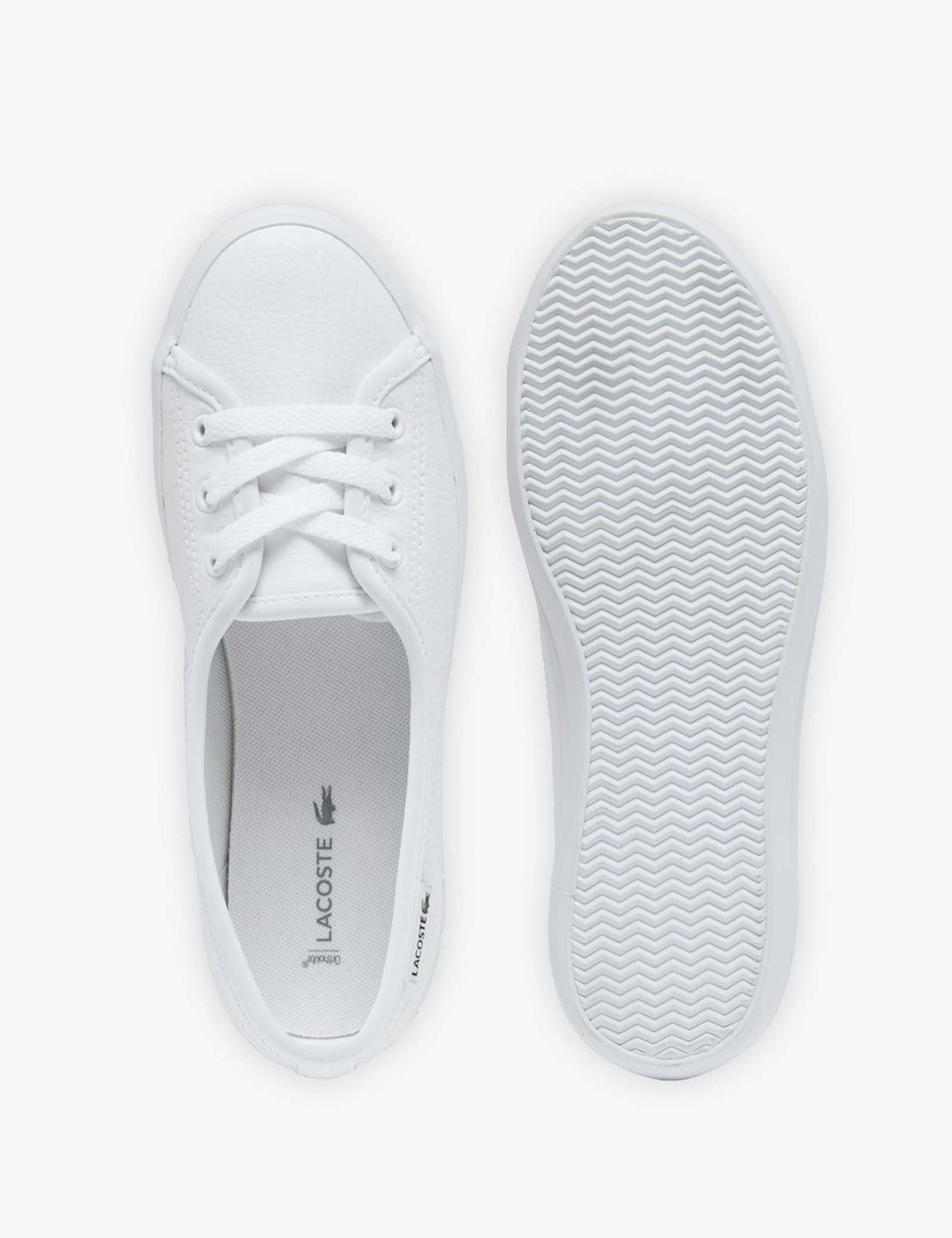 Leather Lace Up Trainers - image 3