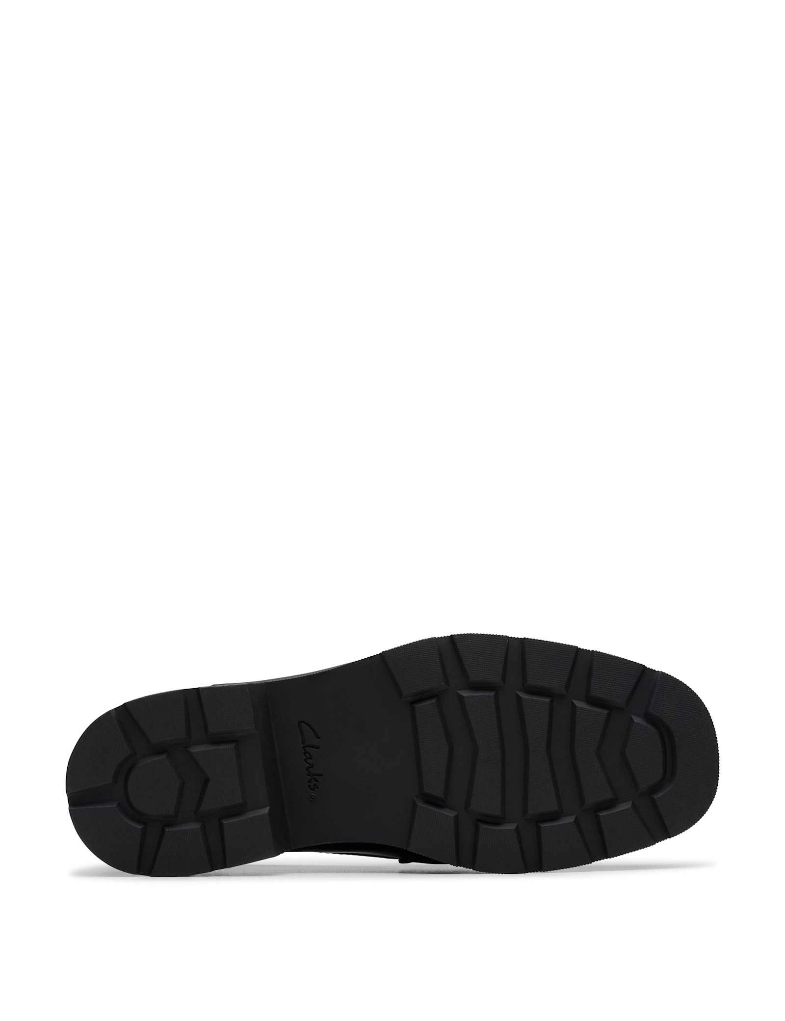 Leather Tassel Block Heel Loafers - image 2
