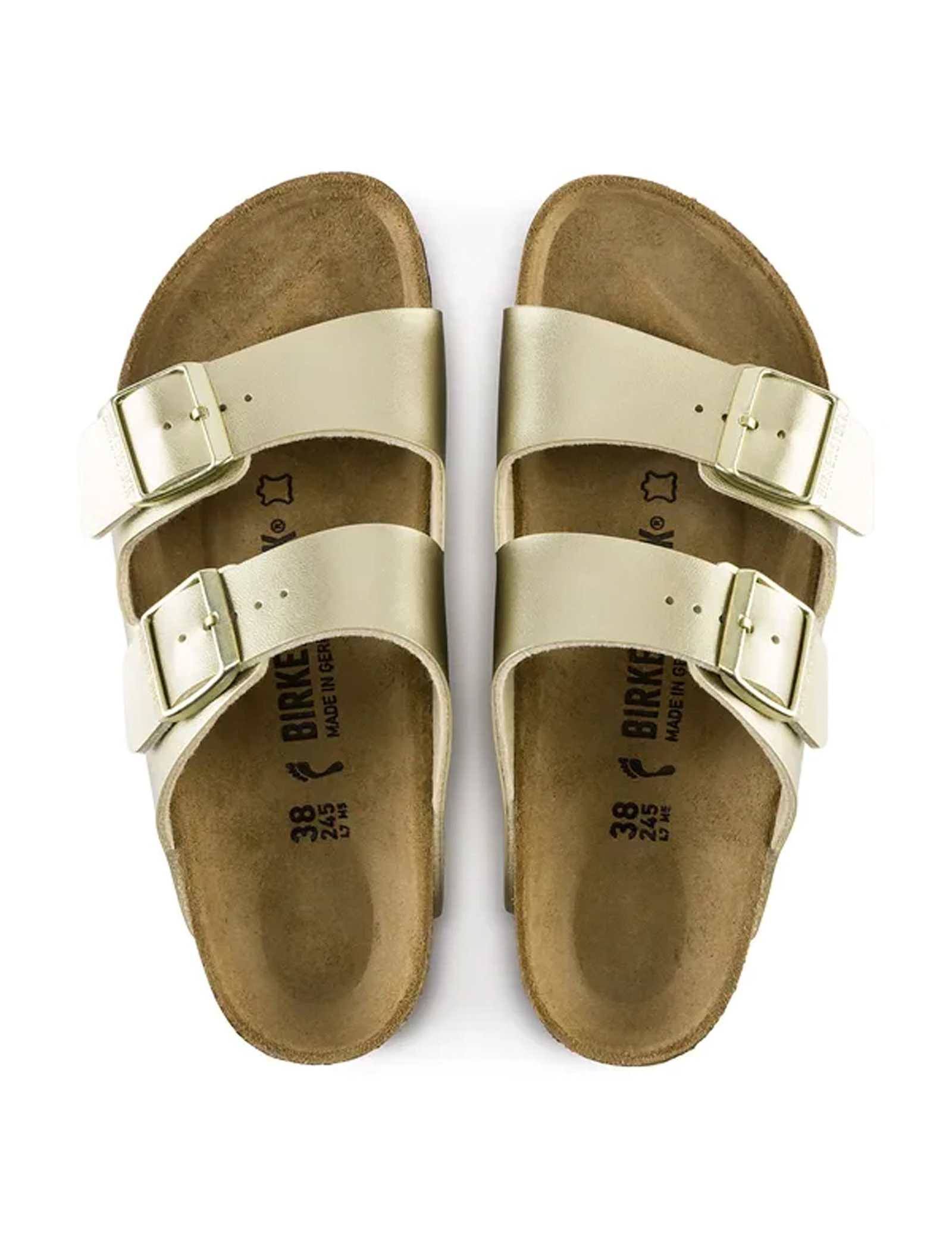 Arizona Metallic Buckle Sandals - image 3