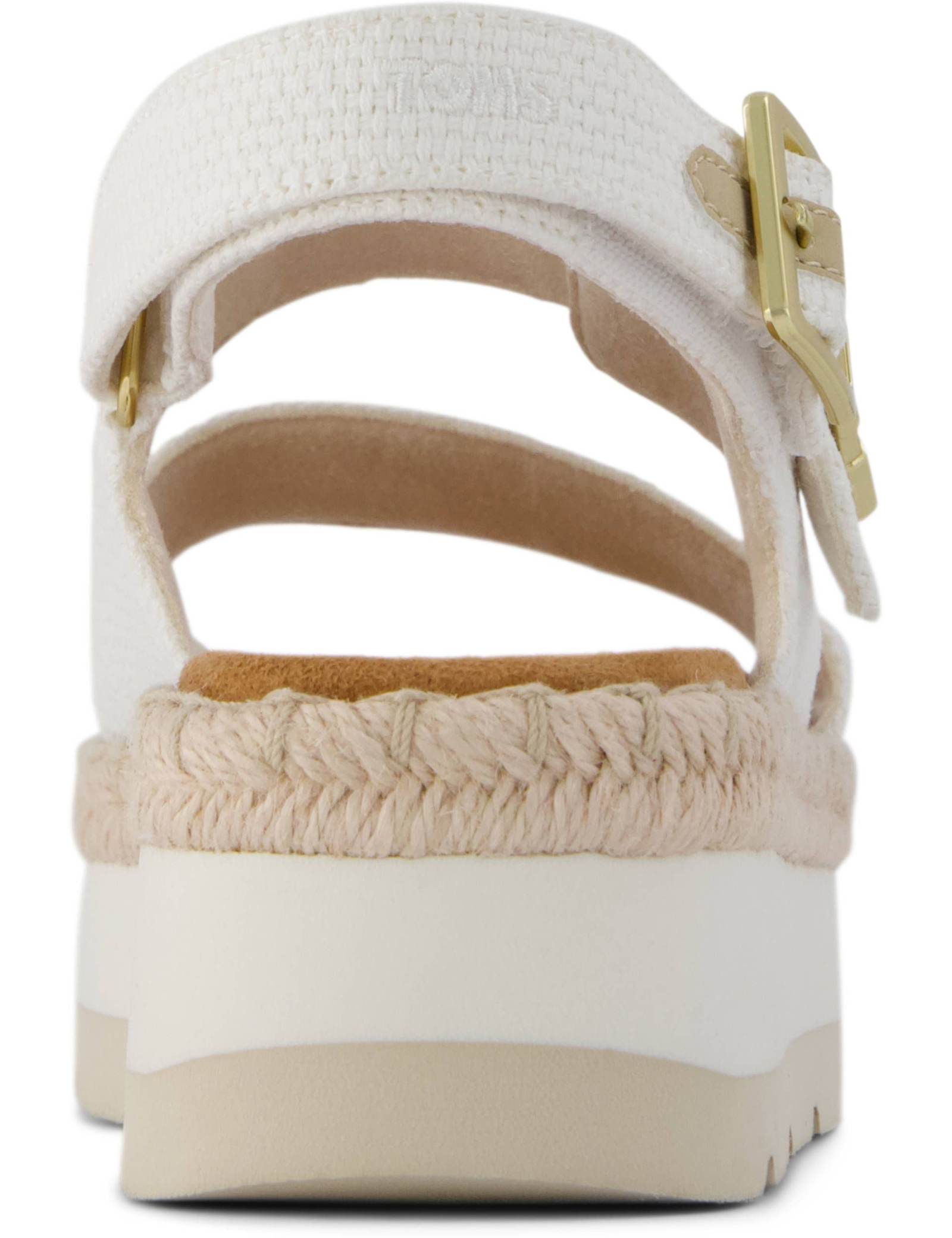 Woven Ankle Strap Flatform Sandals - image 5