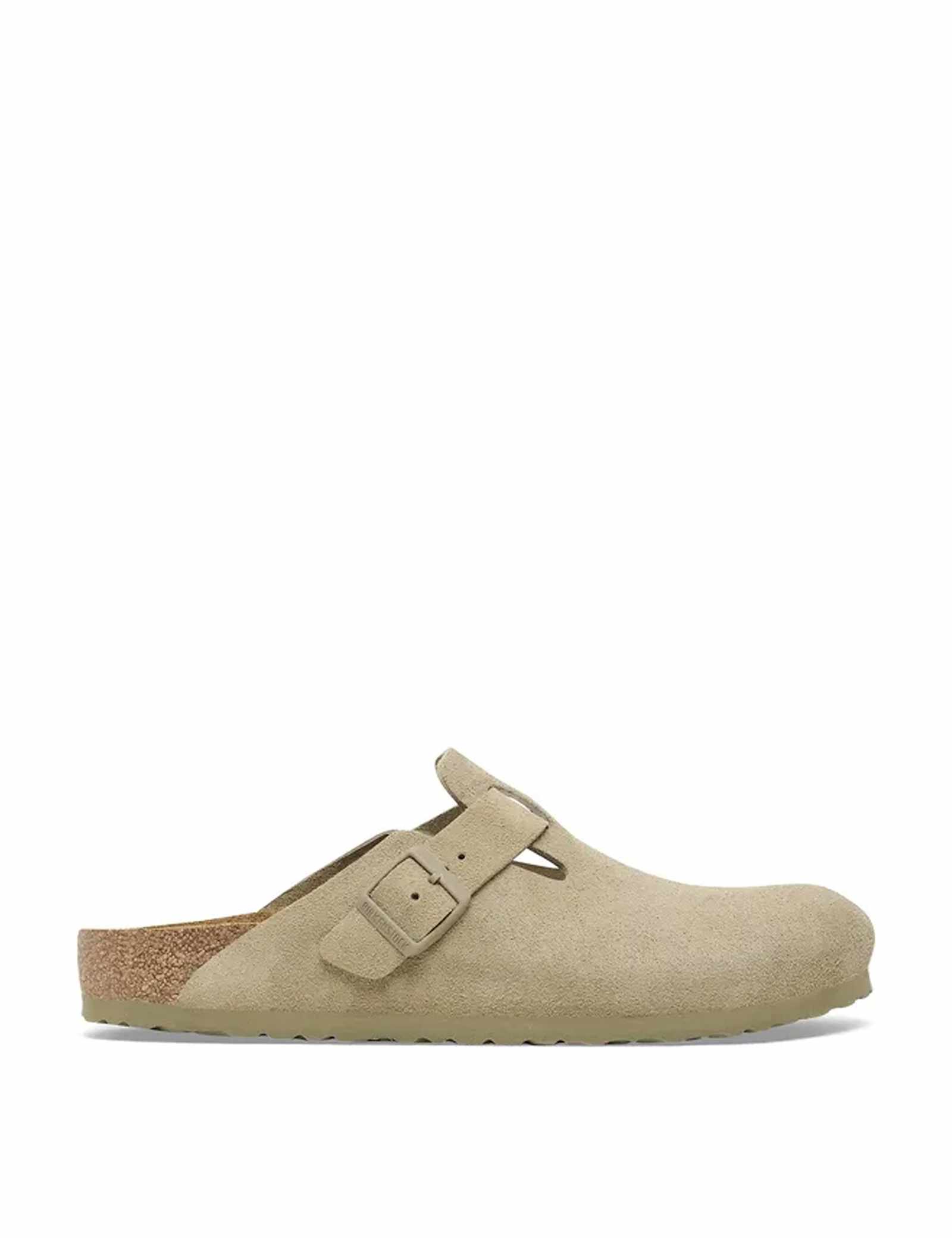 Boston Suede Footbed Clogs - image 1