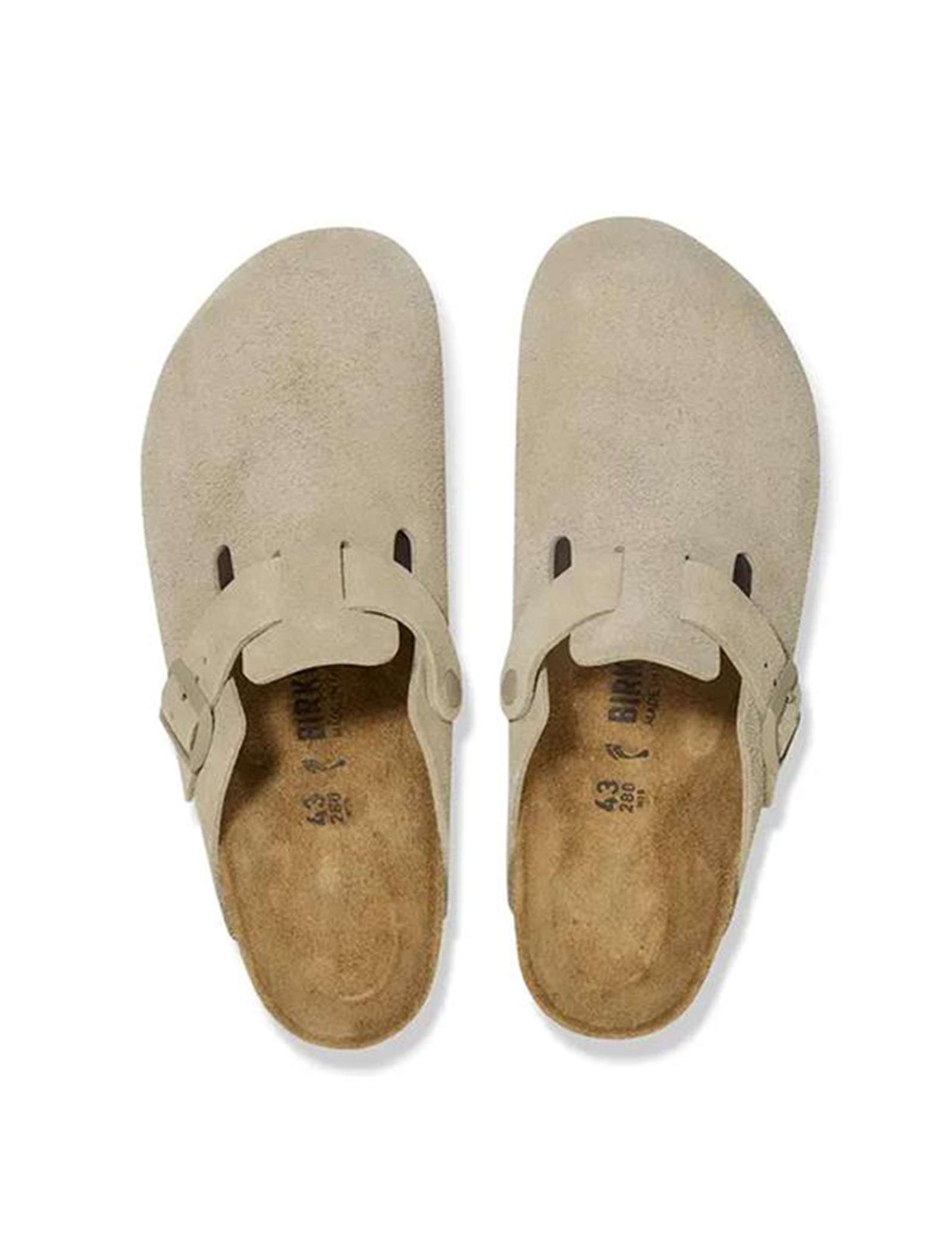 Boston Suede Footbed Clogs - image 5