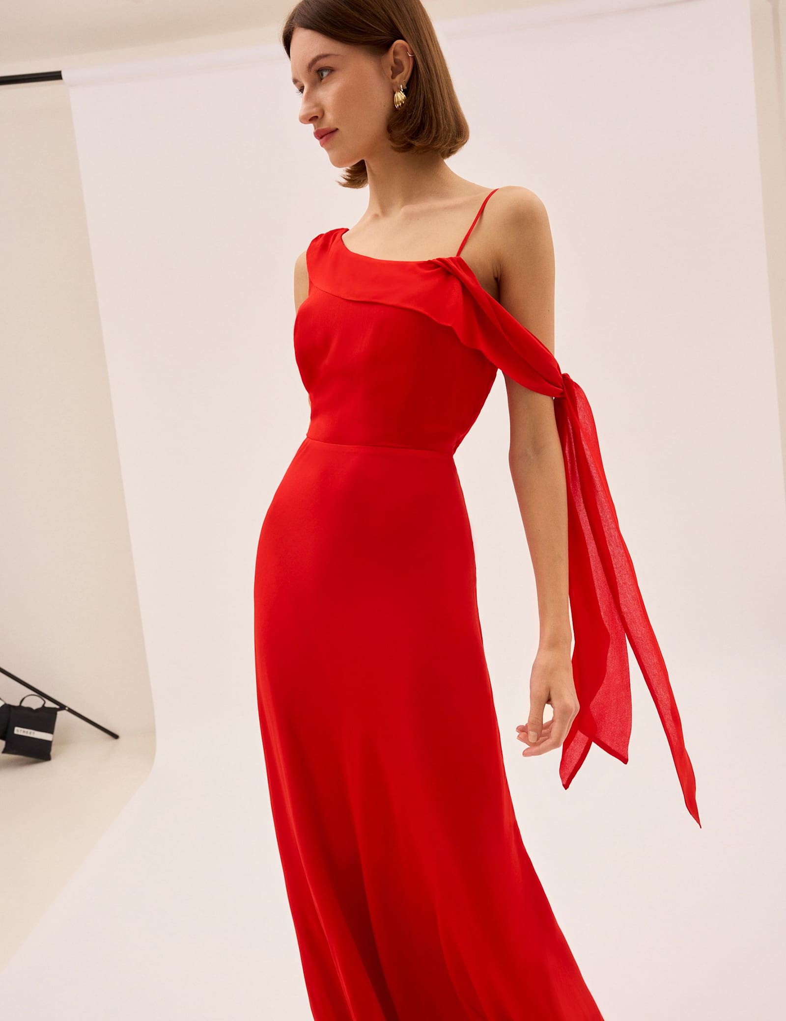 Strappy Maxi Slip Dress - image 5