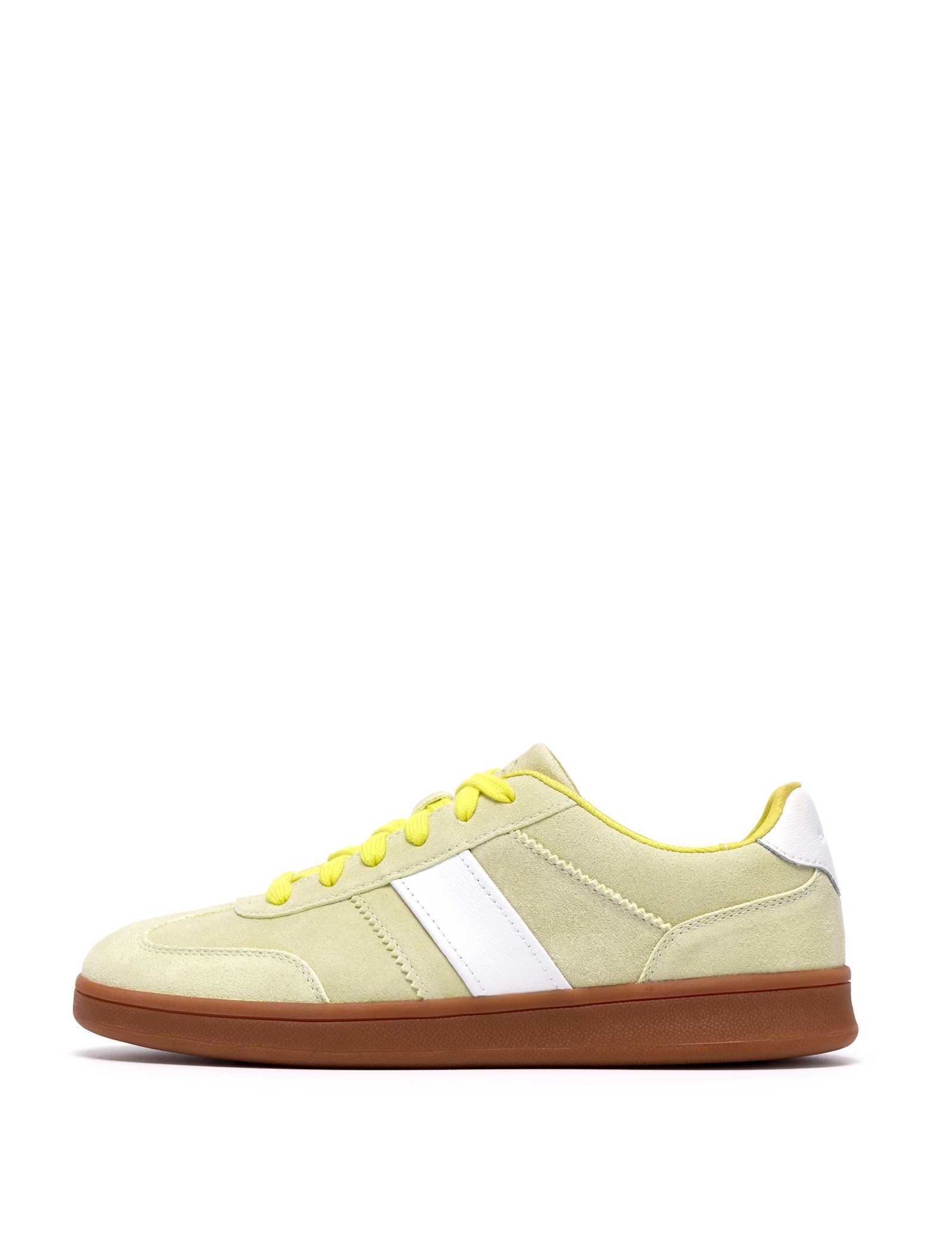 Suede Cup Sole Trainers - image 4