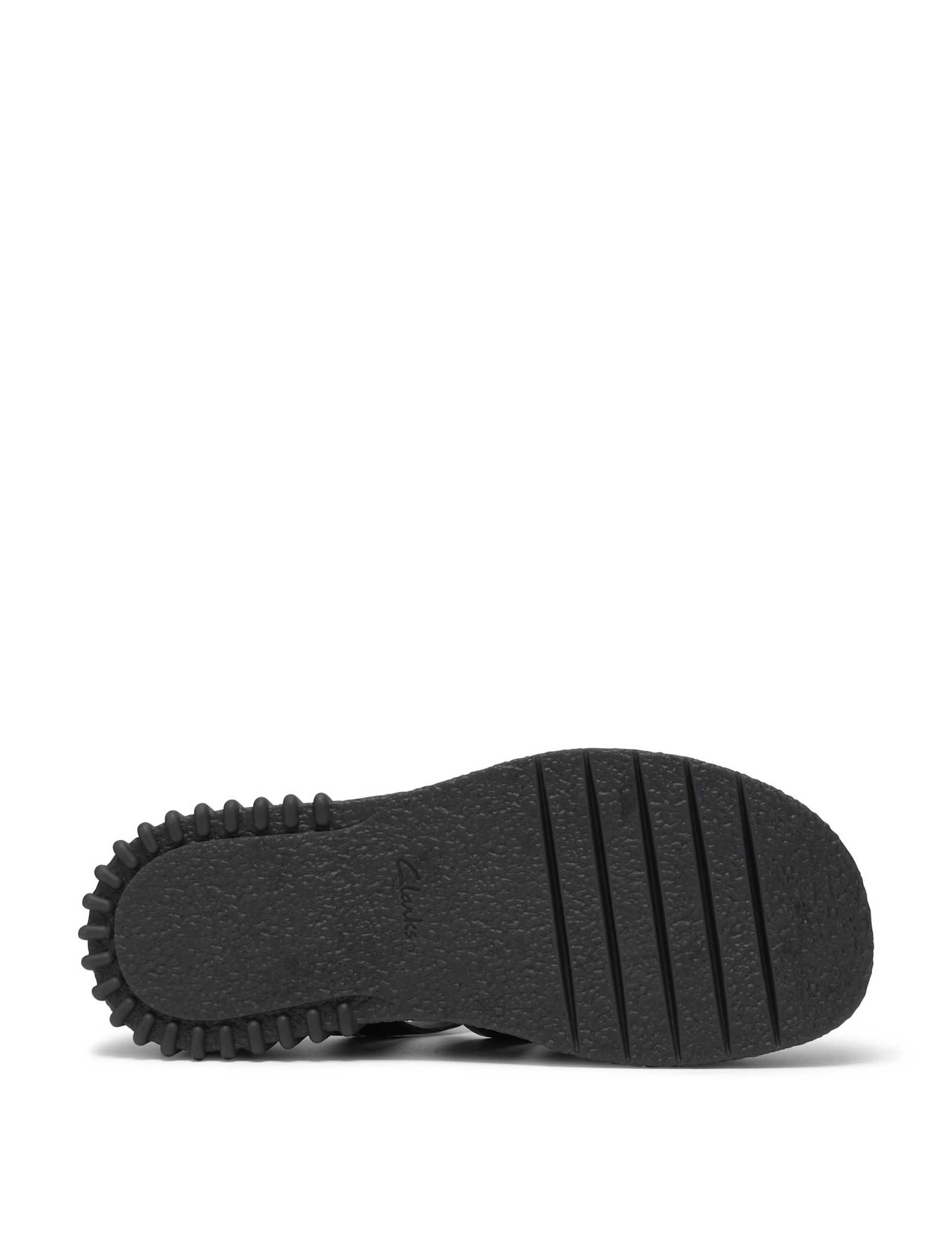 Leather Buckle Platform Slingback Sandals - image 2