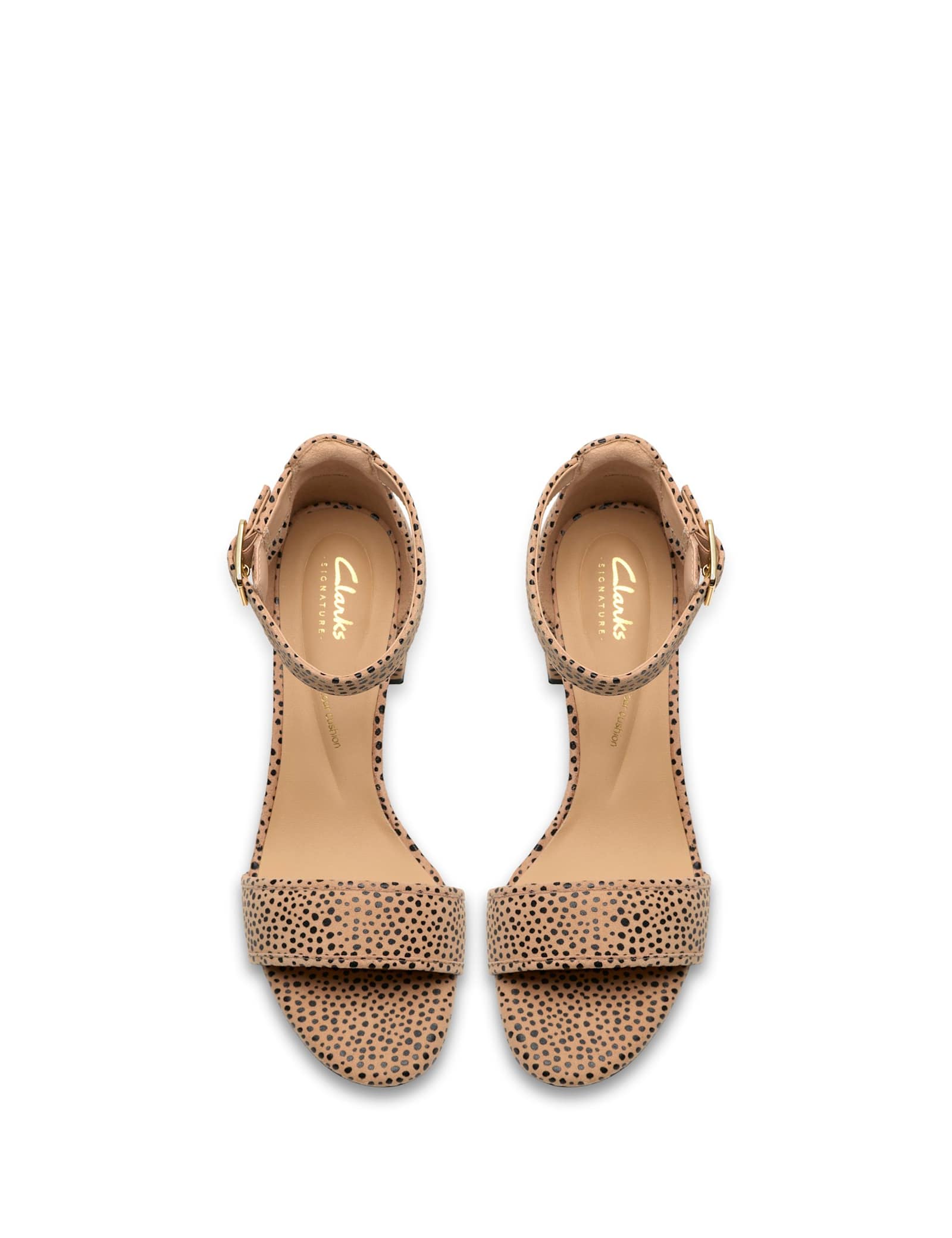 Leather Ankle Strap Block Heel Sandals - image 5