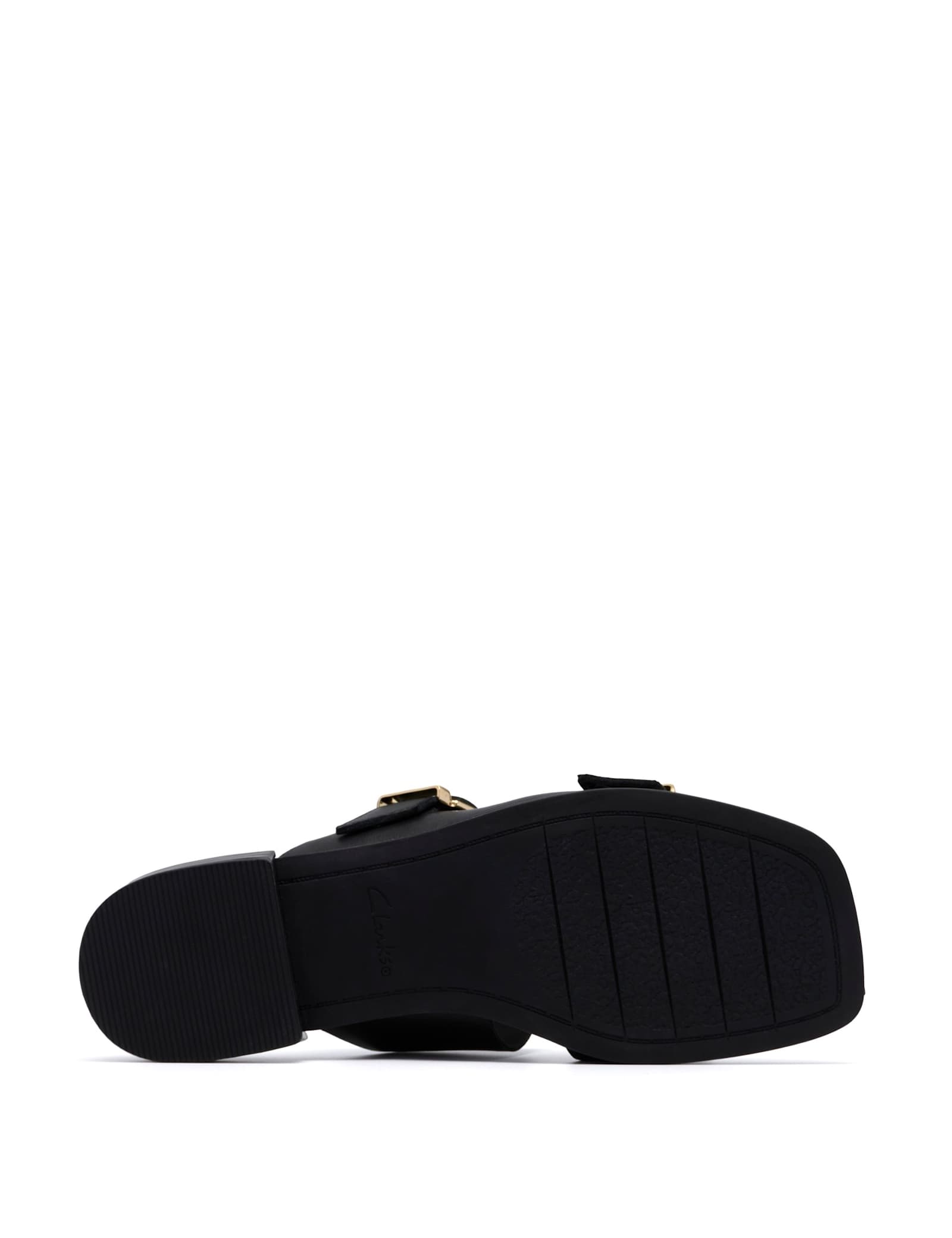 Leather Buckle Flat Sandals - image 2