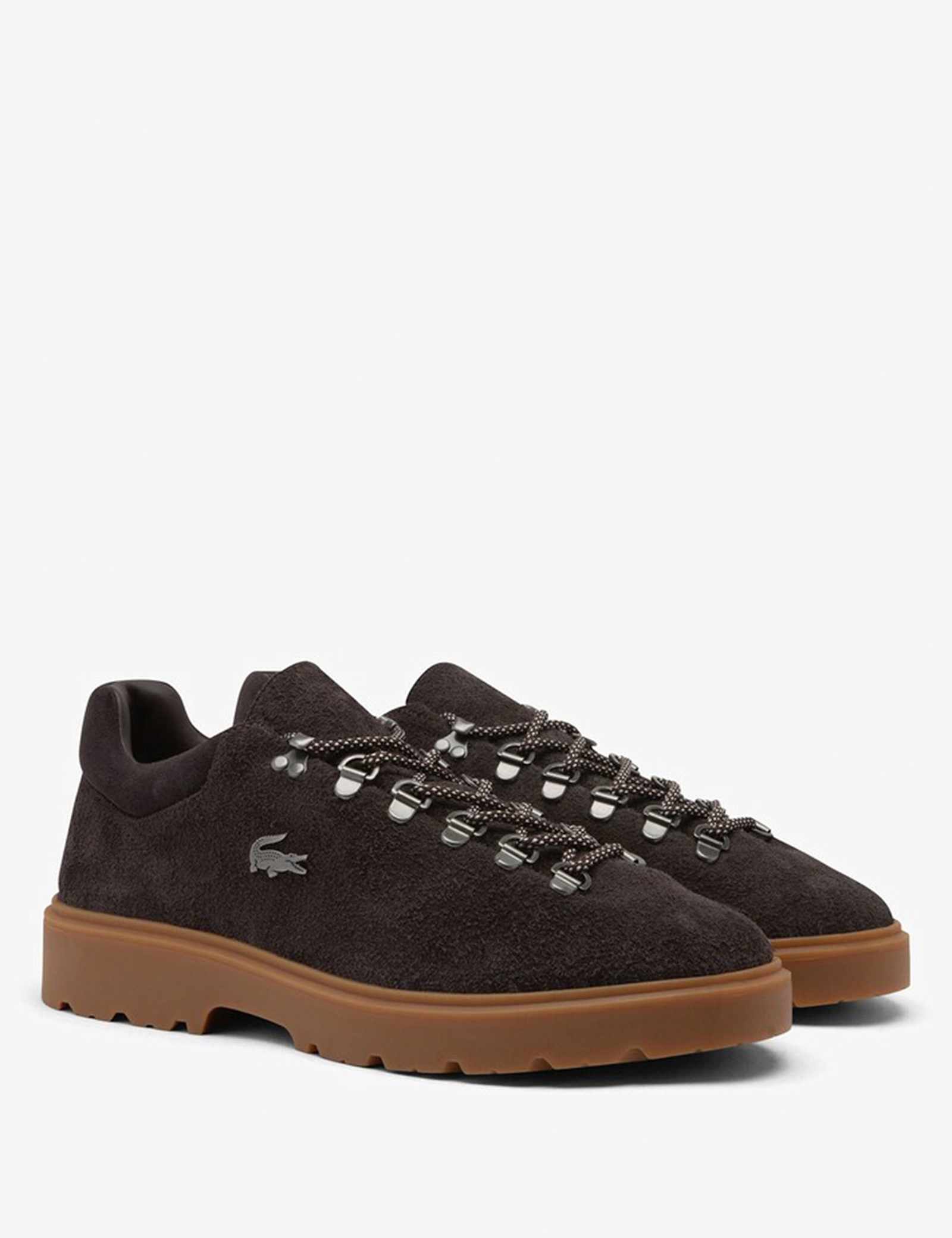 Suede Lace Up Chukka Trainers - image 4