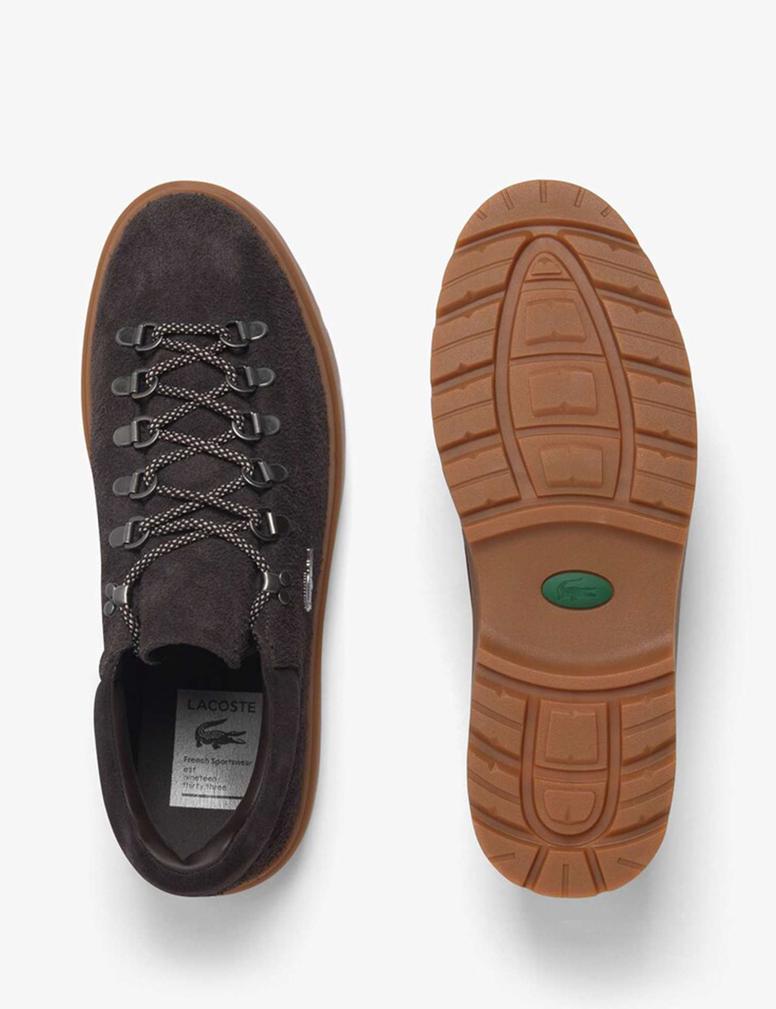 Suede Lace Up Chukka Trainers - image 3