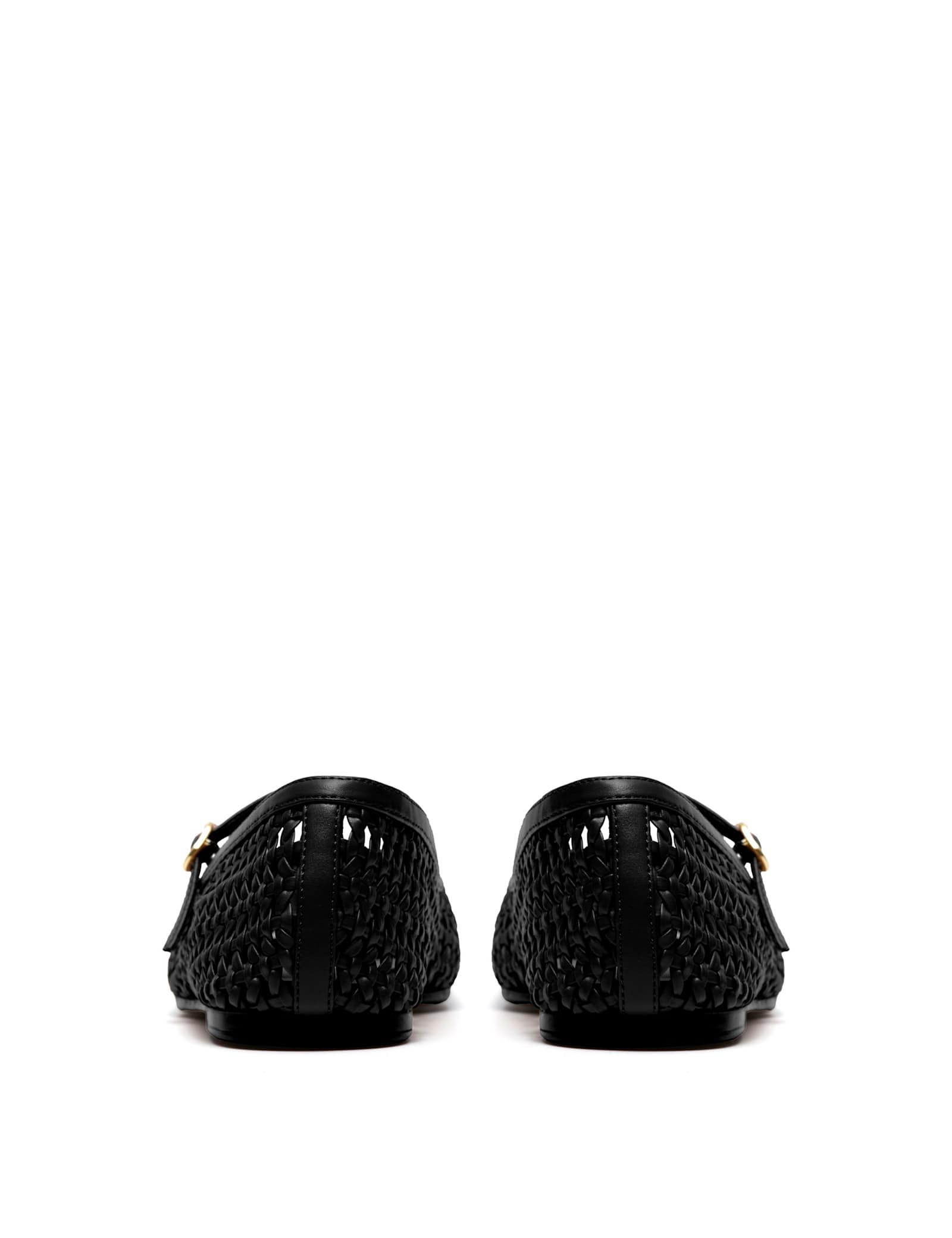Woven Mary Jane Ballet Pumps - image 3