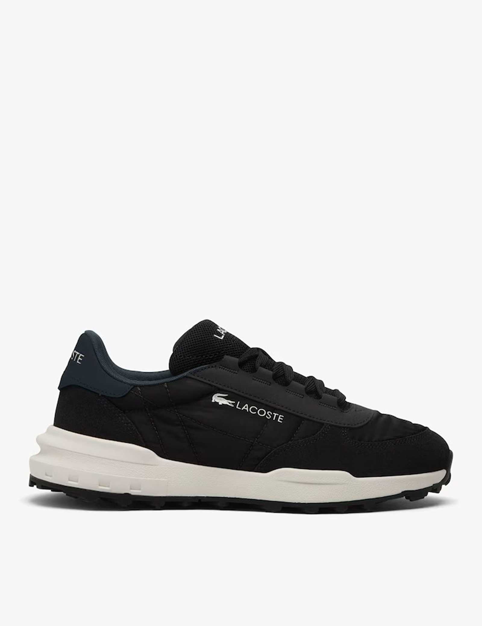 Faux Leather Lace Up Trainers - image 1