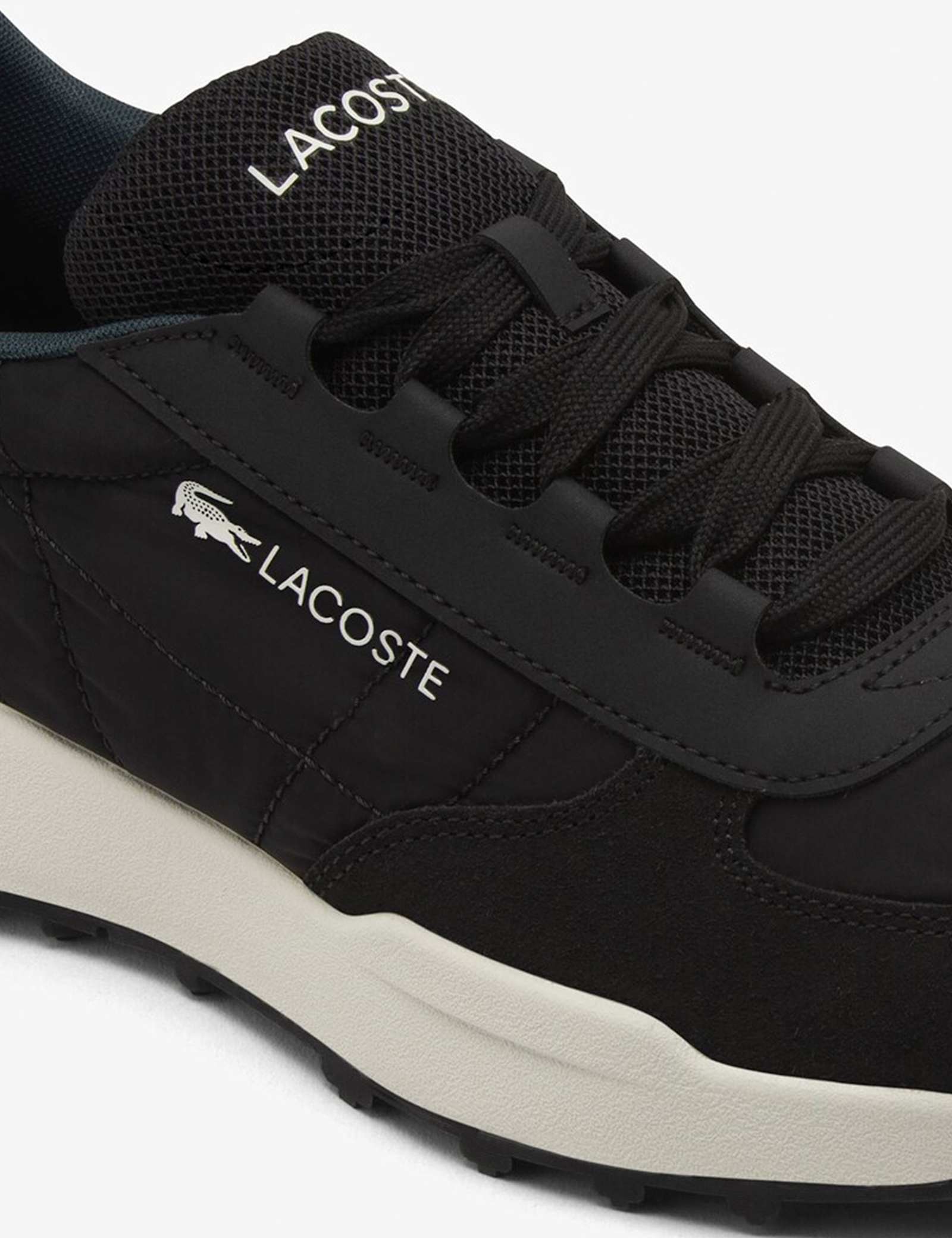 Faux Leather Lace Up Trainers - image 4