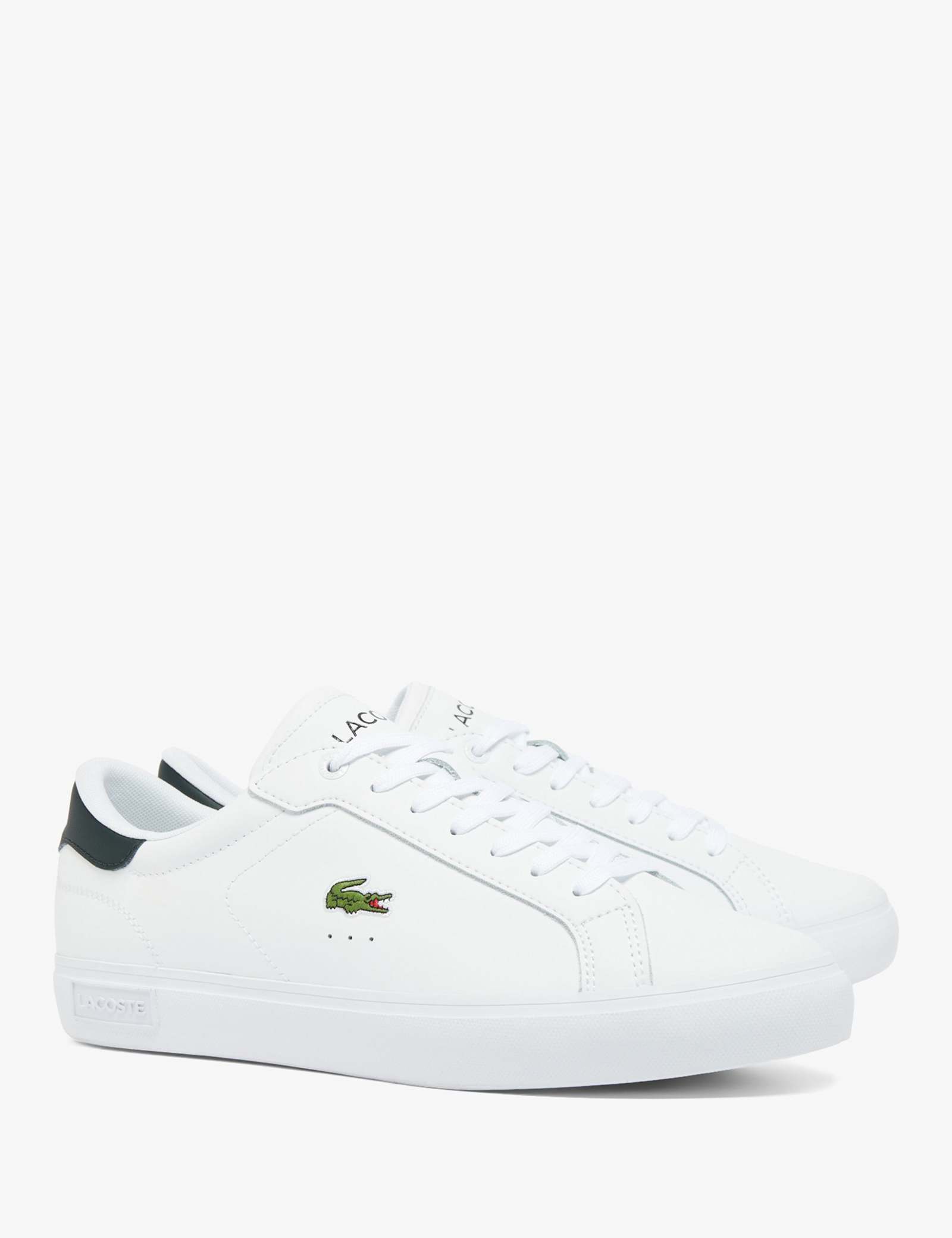 Powercourt Leather Lace-Up Trainers - image 5