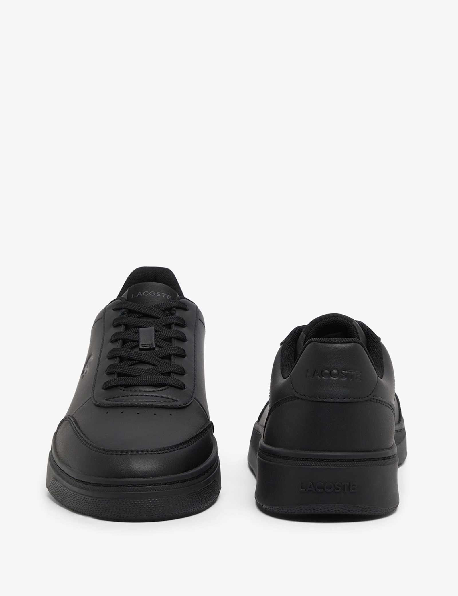 Court Pro Leather Lace-Up Trainers - image 3
