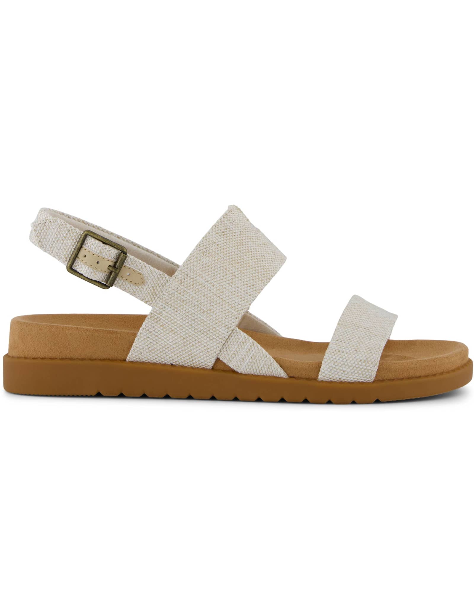 Strappy Footbed Slingback Sandals - image 1