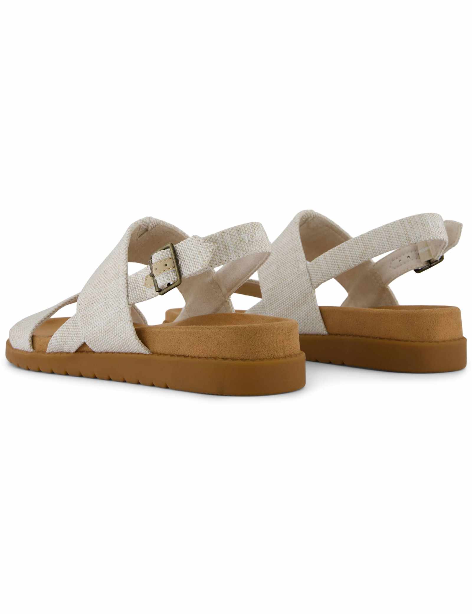Strappy Footbed Slingback Sandals - image 3