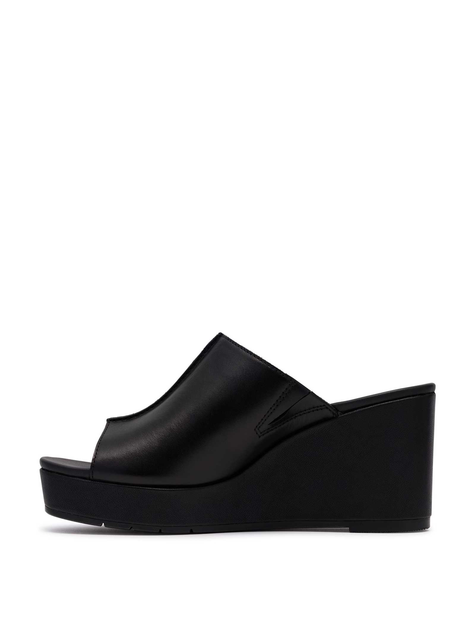 Leather Wedge Mules - image 4