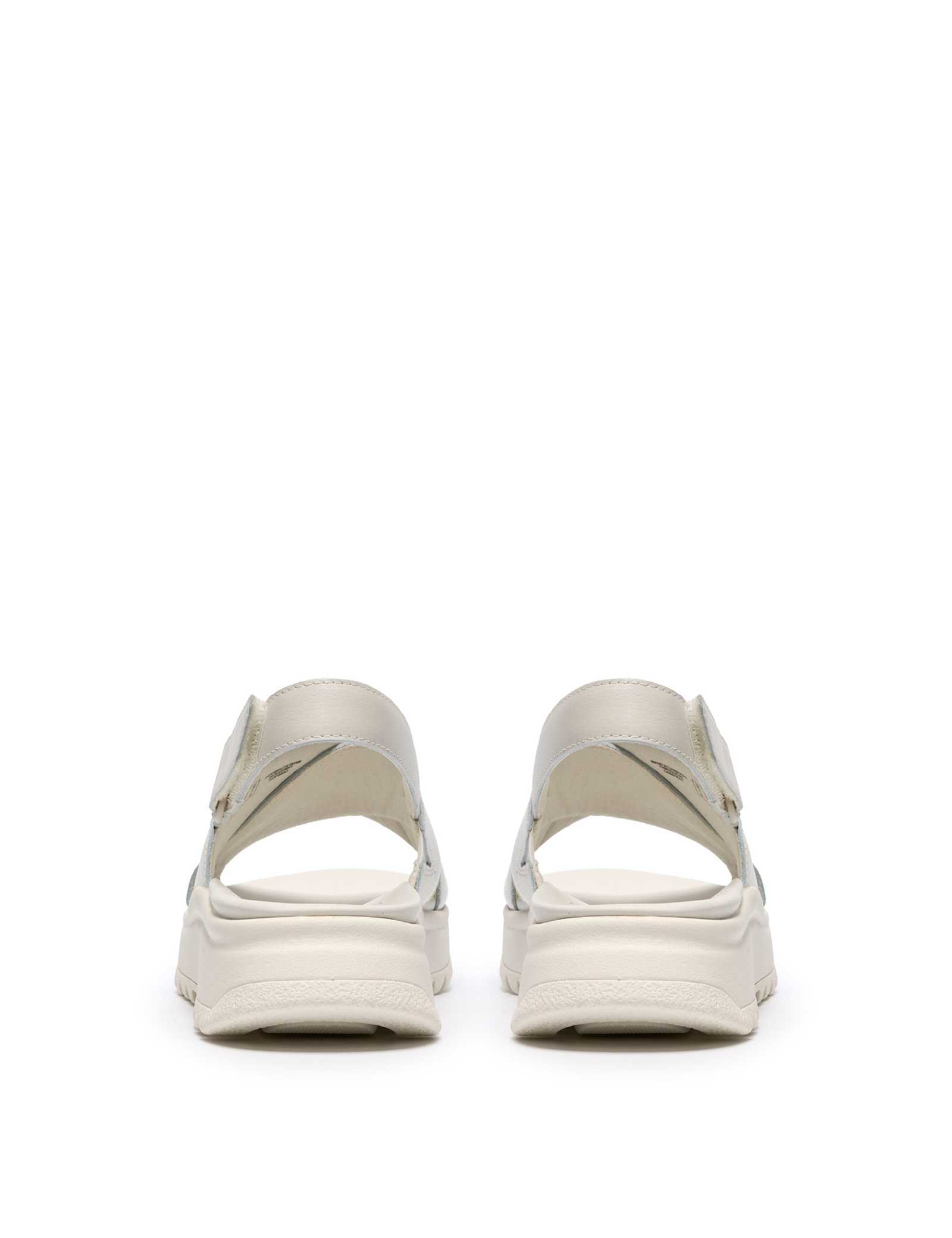 Leather Platform Slingback Sandals - image 3
