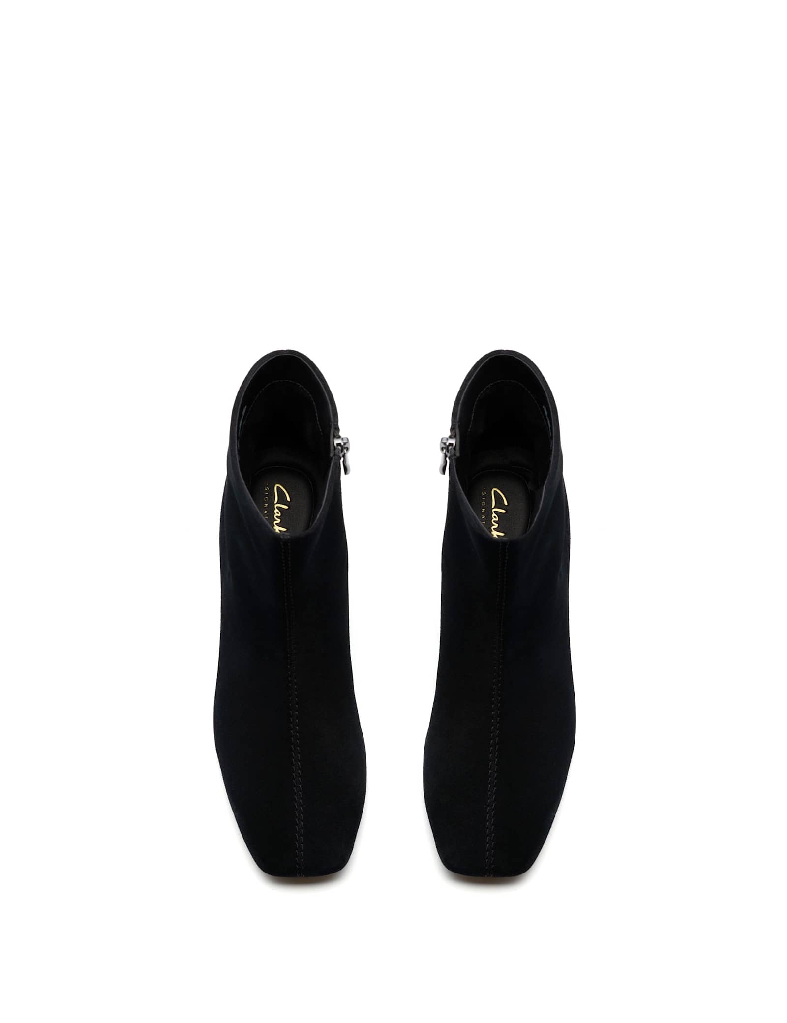 Suede Block Heel Ankle Boots - image 5
