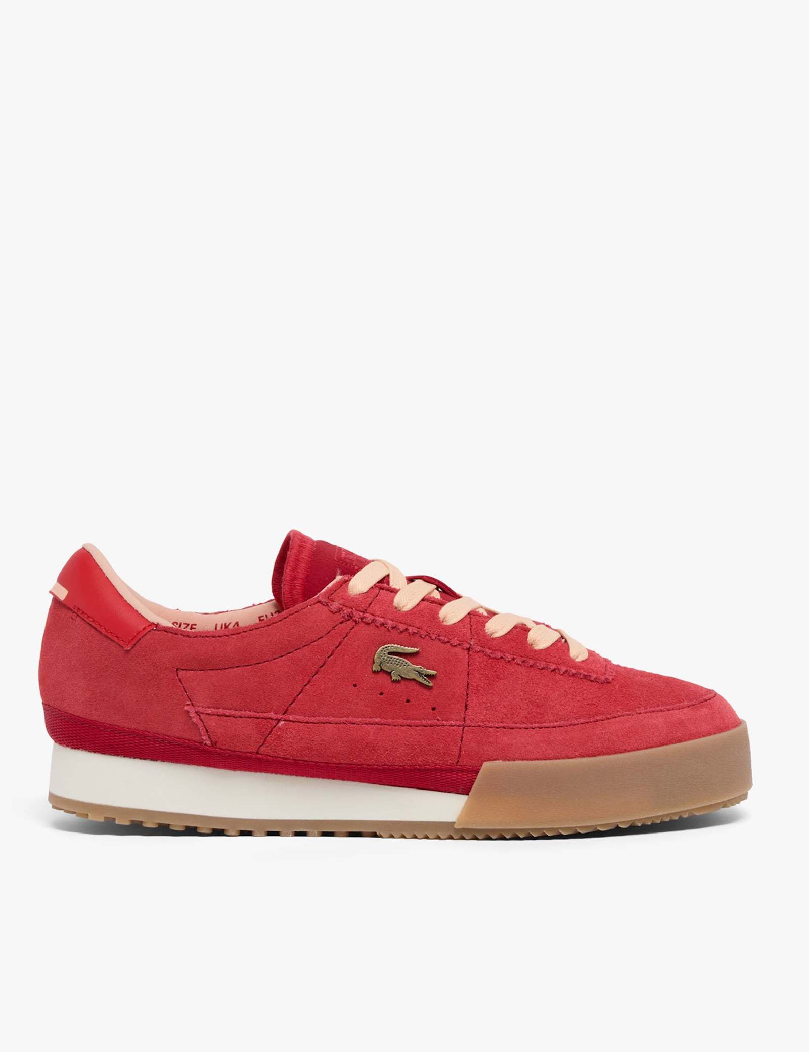 Suede Lace Up Trainers - image 1