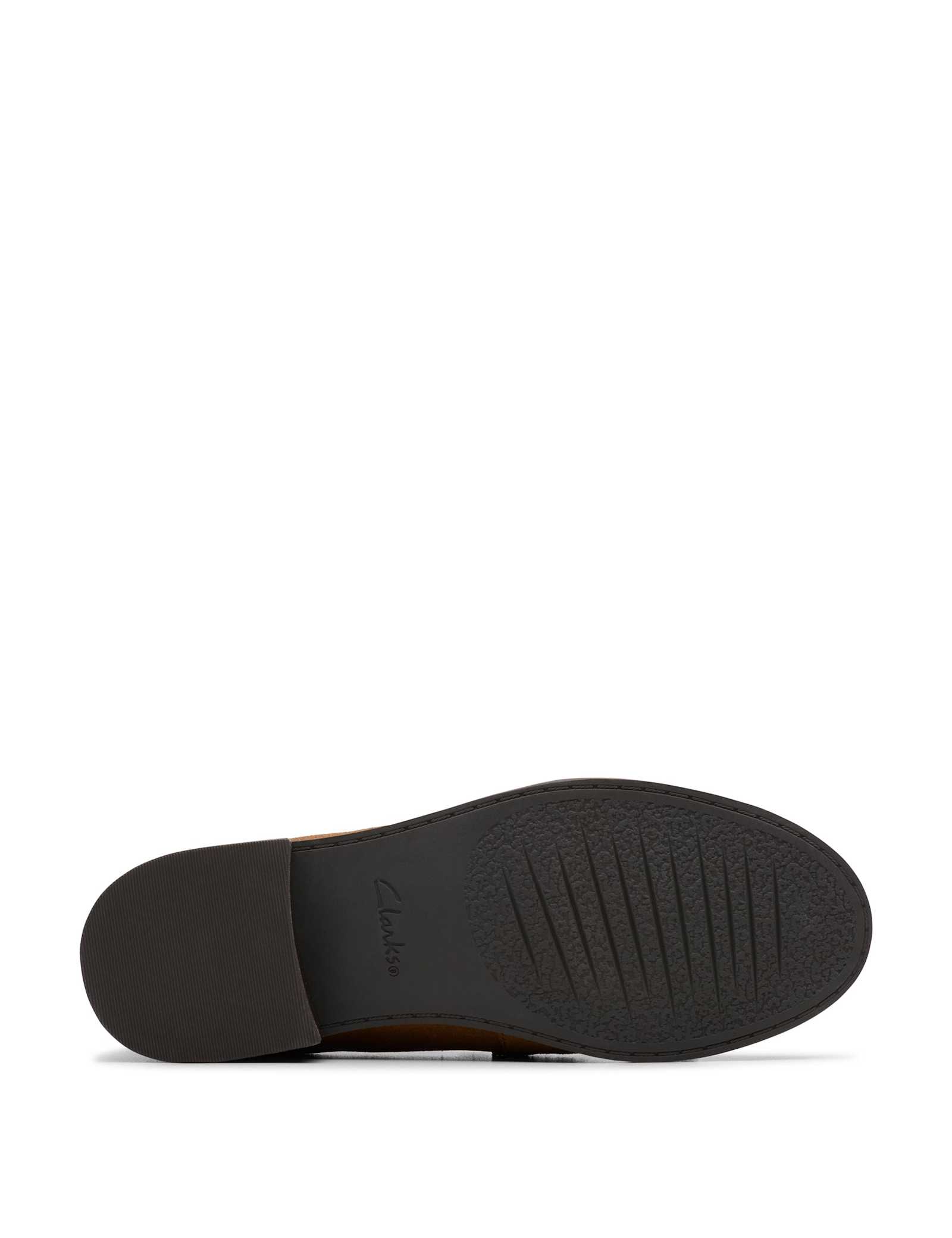 Suede Block Heel Loafers - image 2