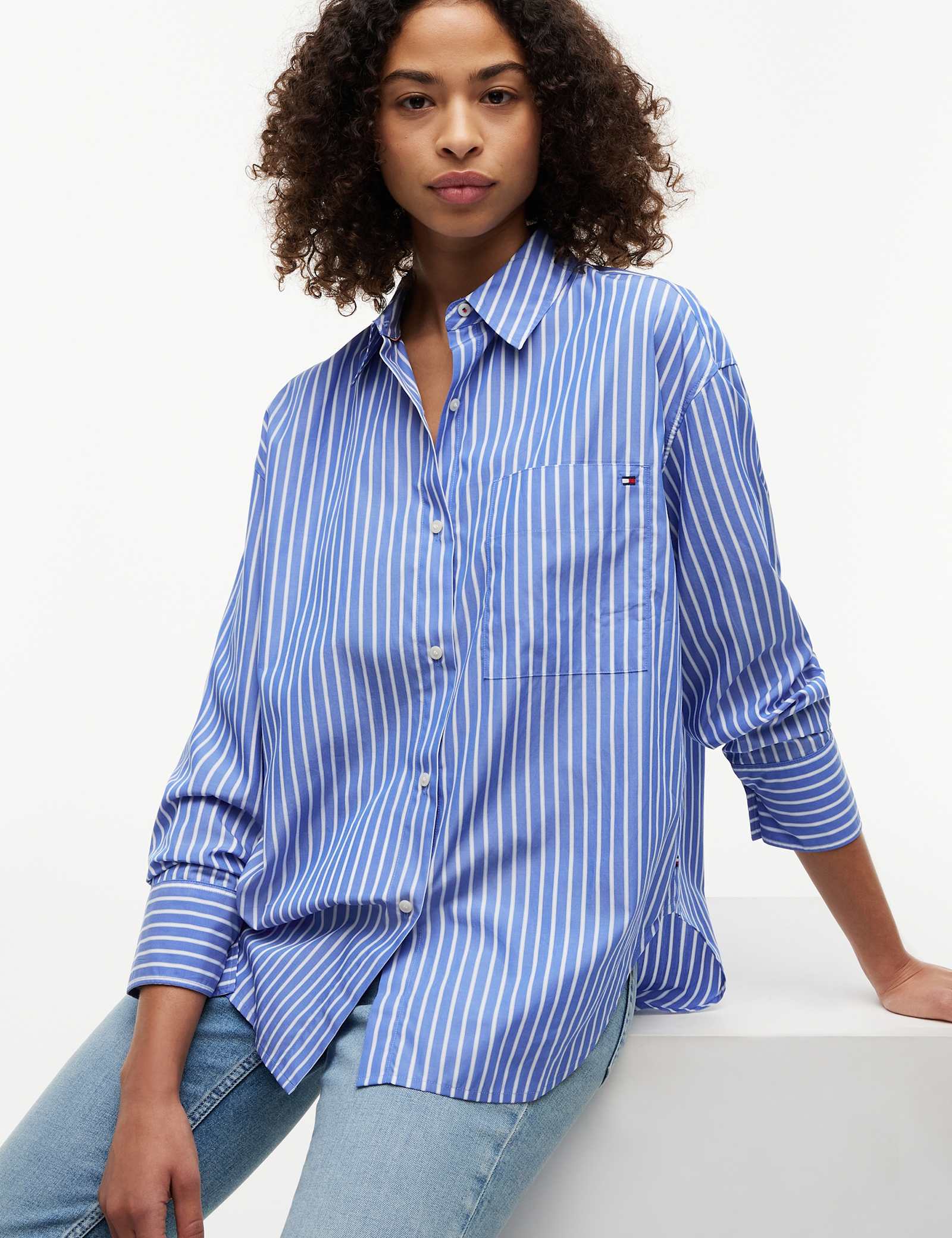 Pure Cotton Striped Shirt - image 5