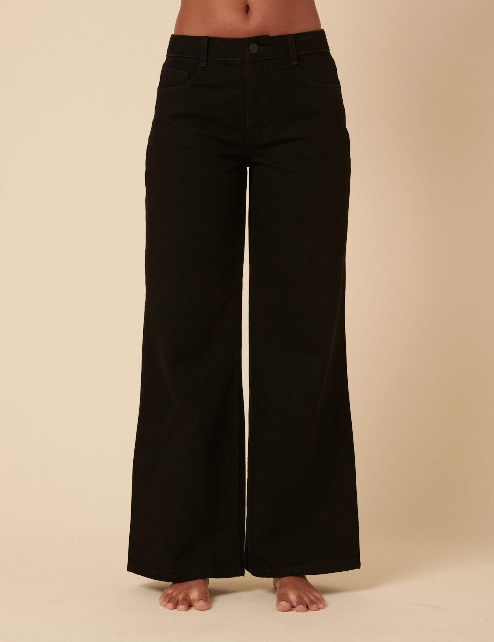 Wide Leg Regular Fit Jeans - image 4