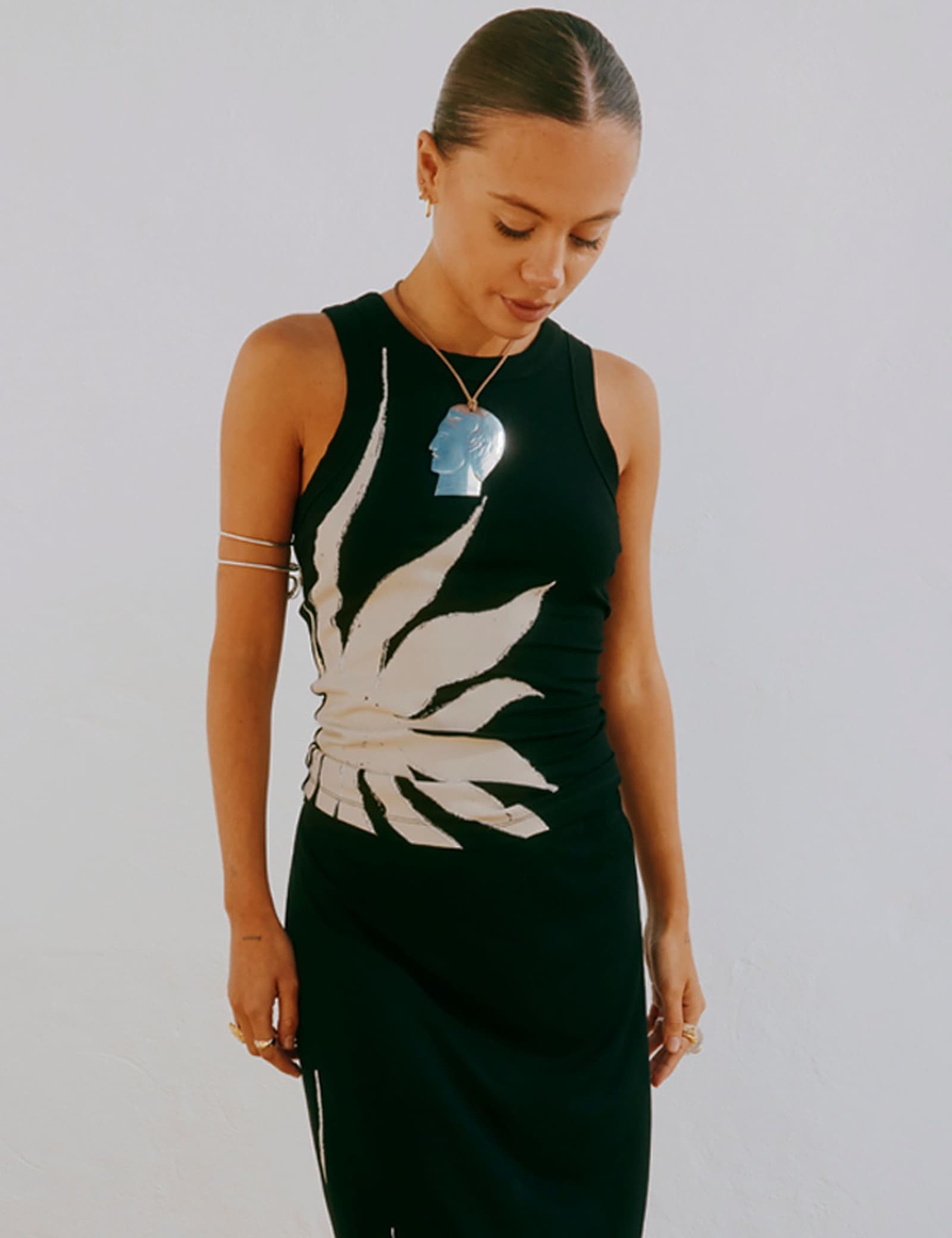 Printed Tank Top - image 1