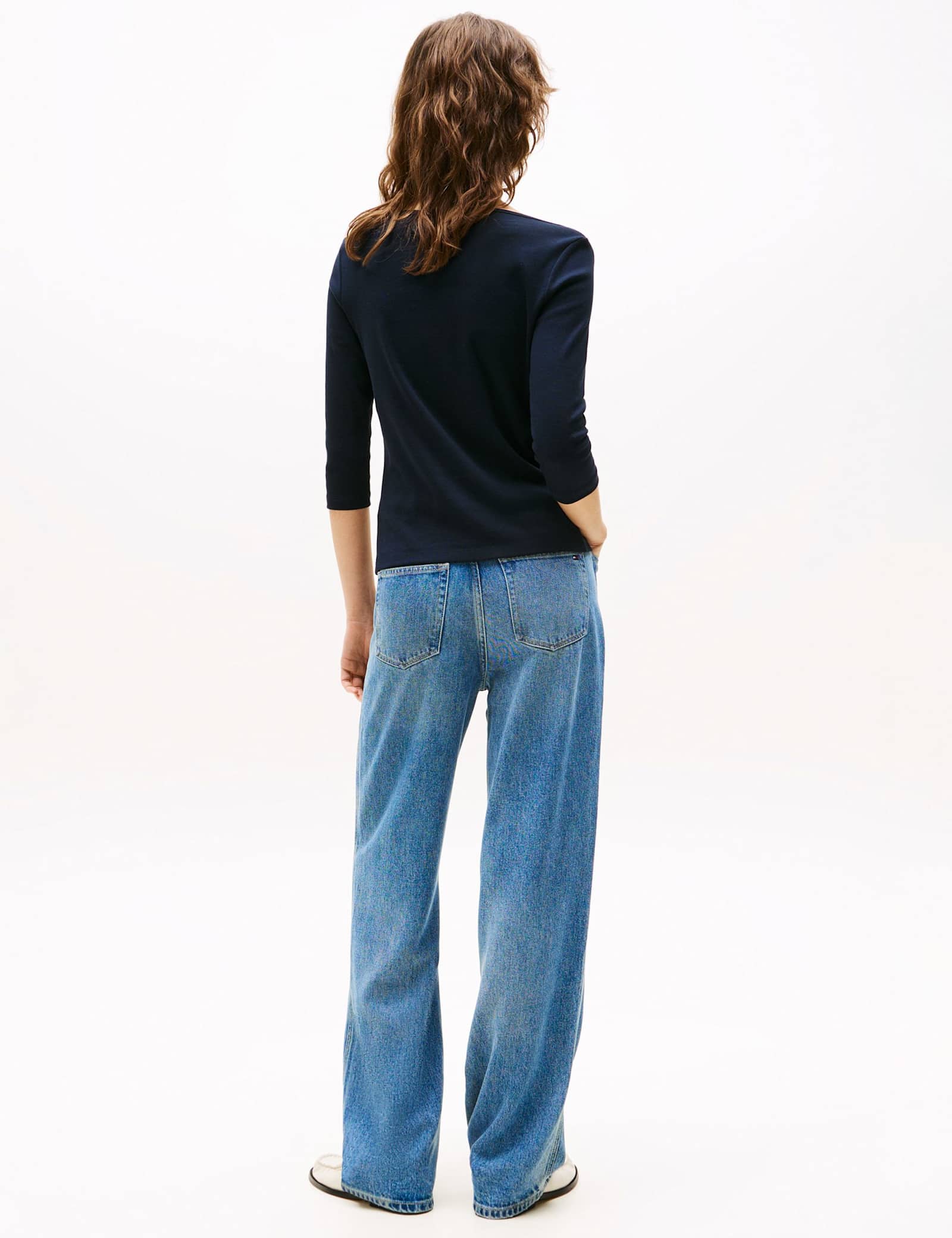 Pure Cotton Boat Neck Top - image 5