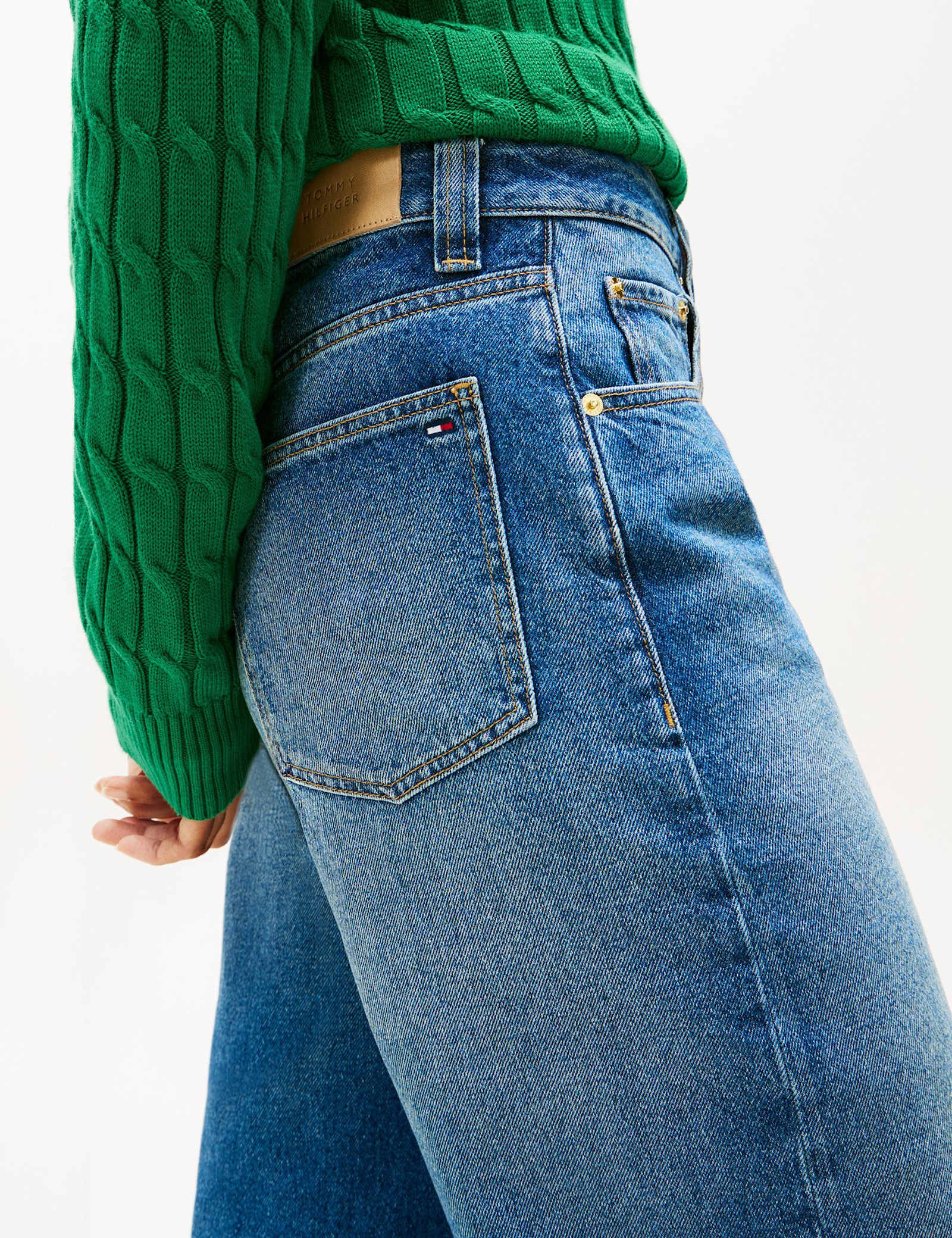 High Waisted Barrel Jeans - image 3