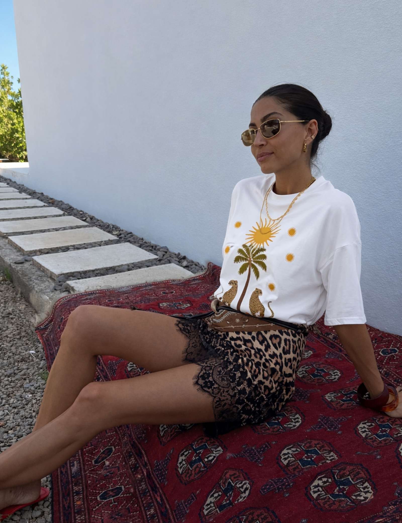 Pure Cotton Printed T-Shirt - image 3