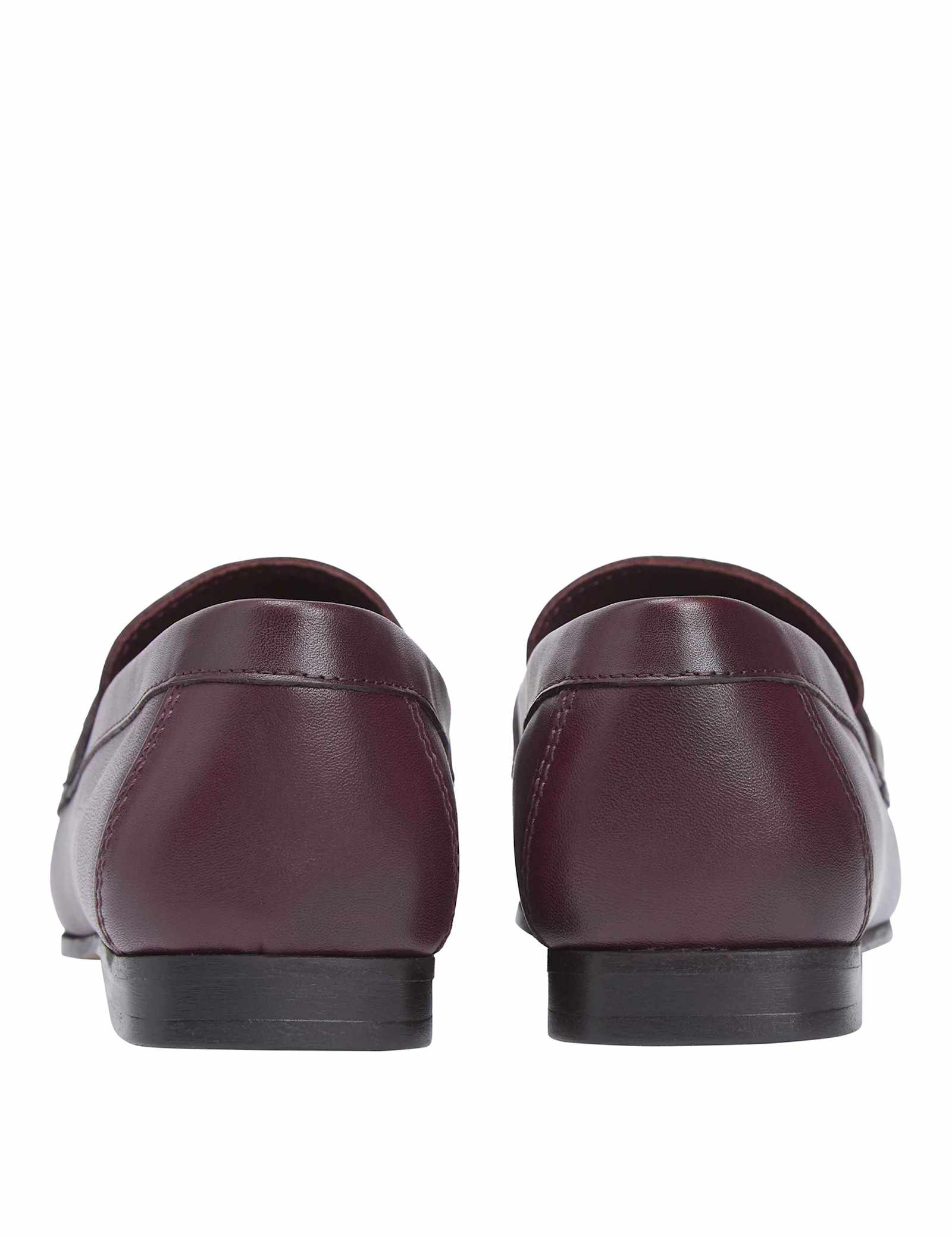 Leather Chain Trim Monogram Loafers - image 5