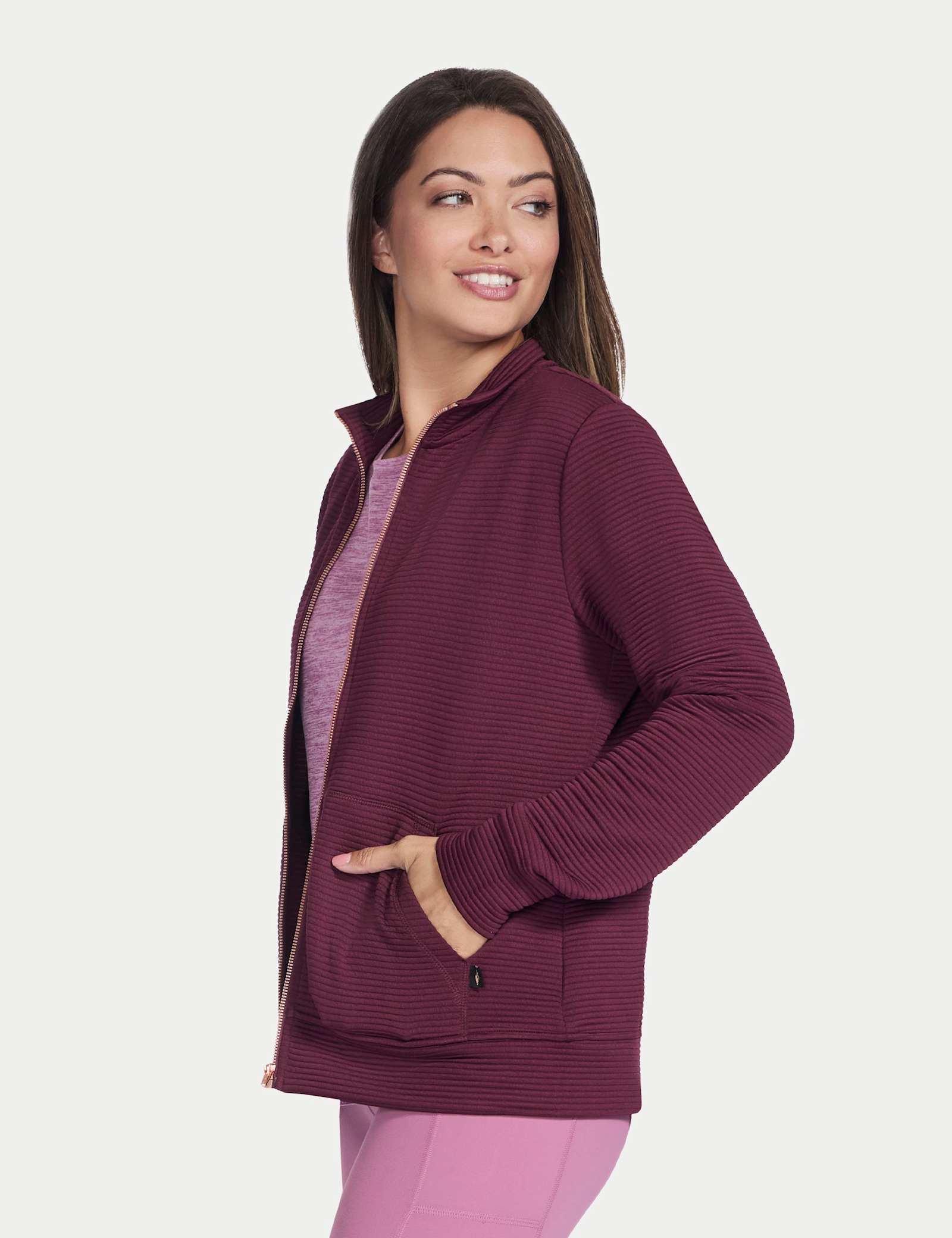 Go Walk Textured Jacket - image 3