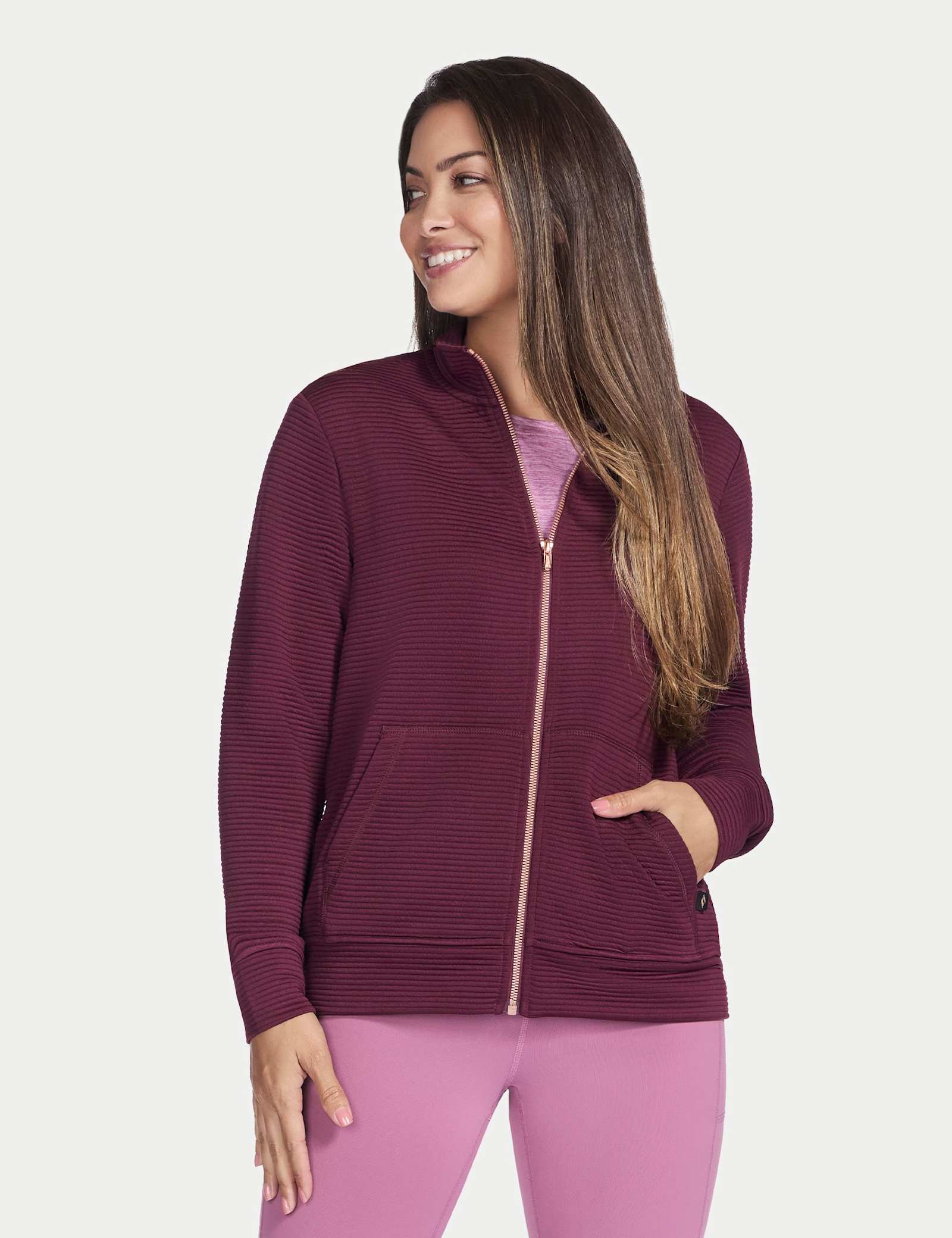 Go Walk Textured Jacket - image 2