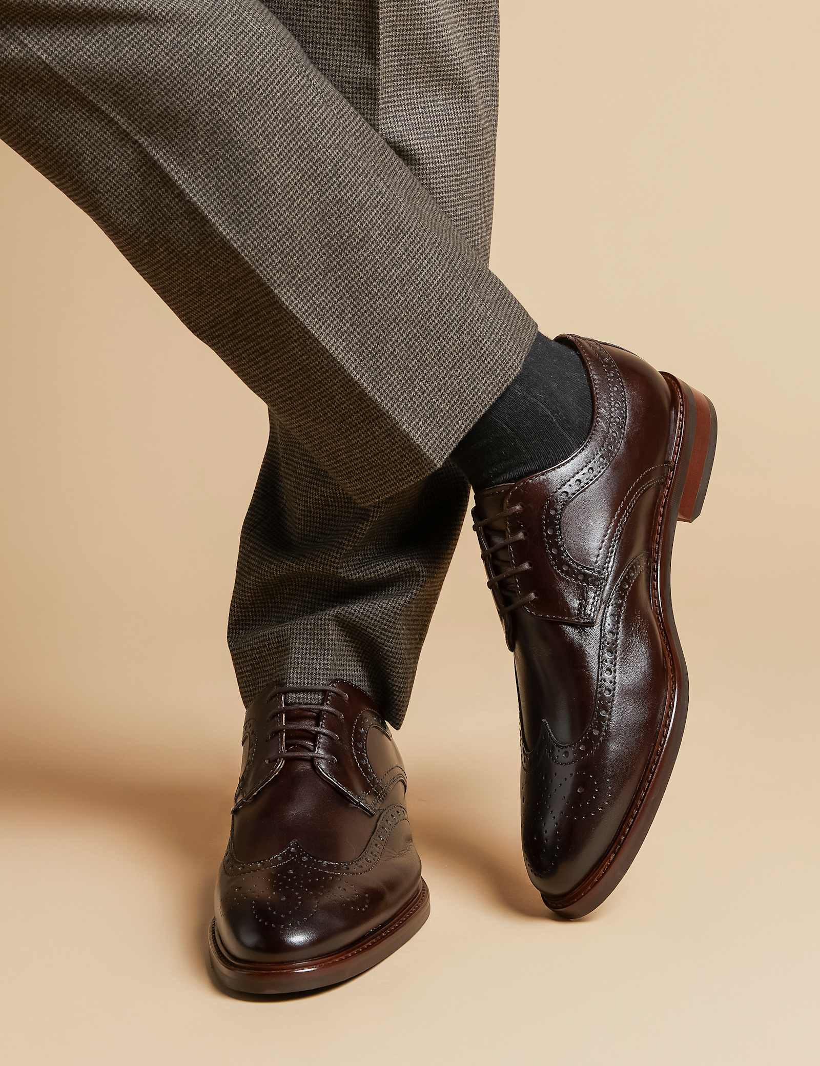 Leather Brogues - image 3