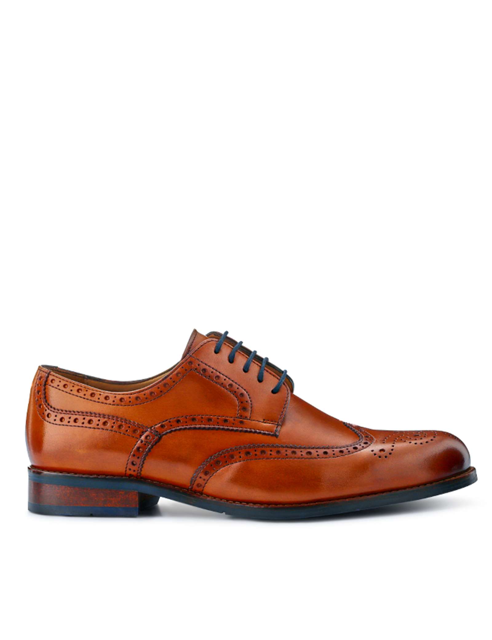 Wide Fit Leather Brogues - image 2