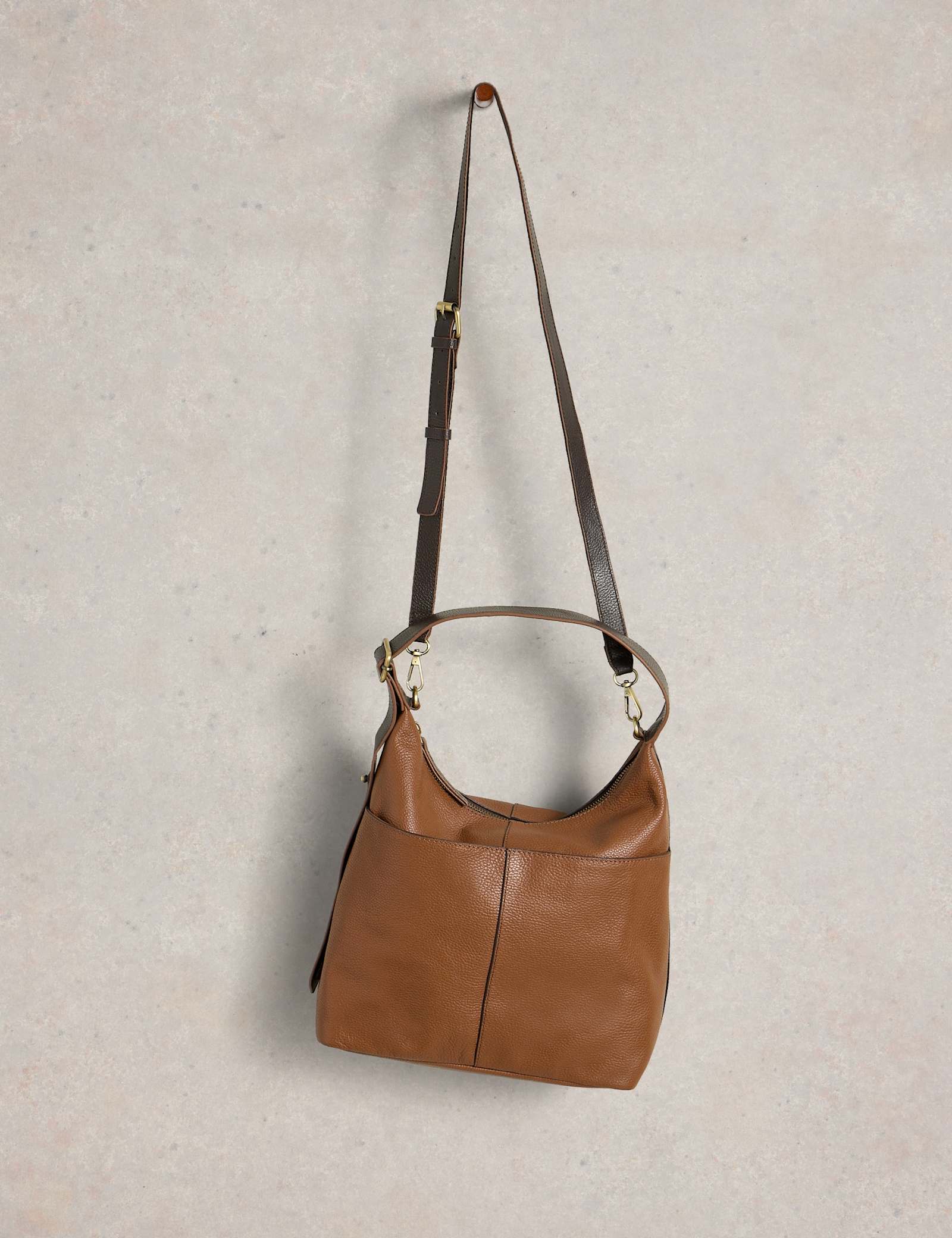 Leather Cross Body Bag - image 4