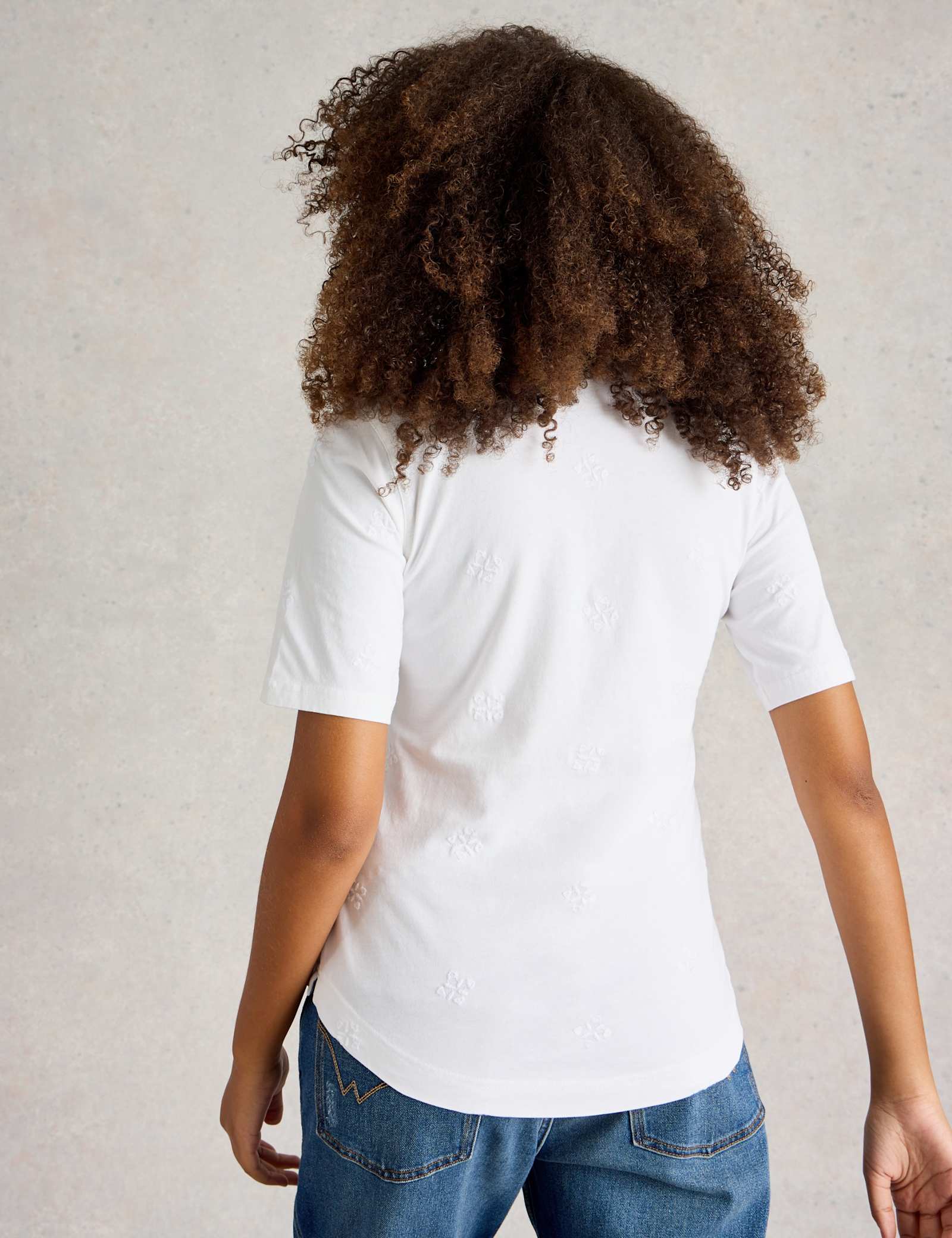 Pure Cotton Embroidered Shirt - image 4