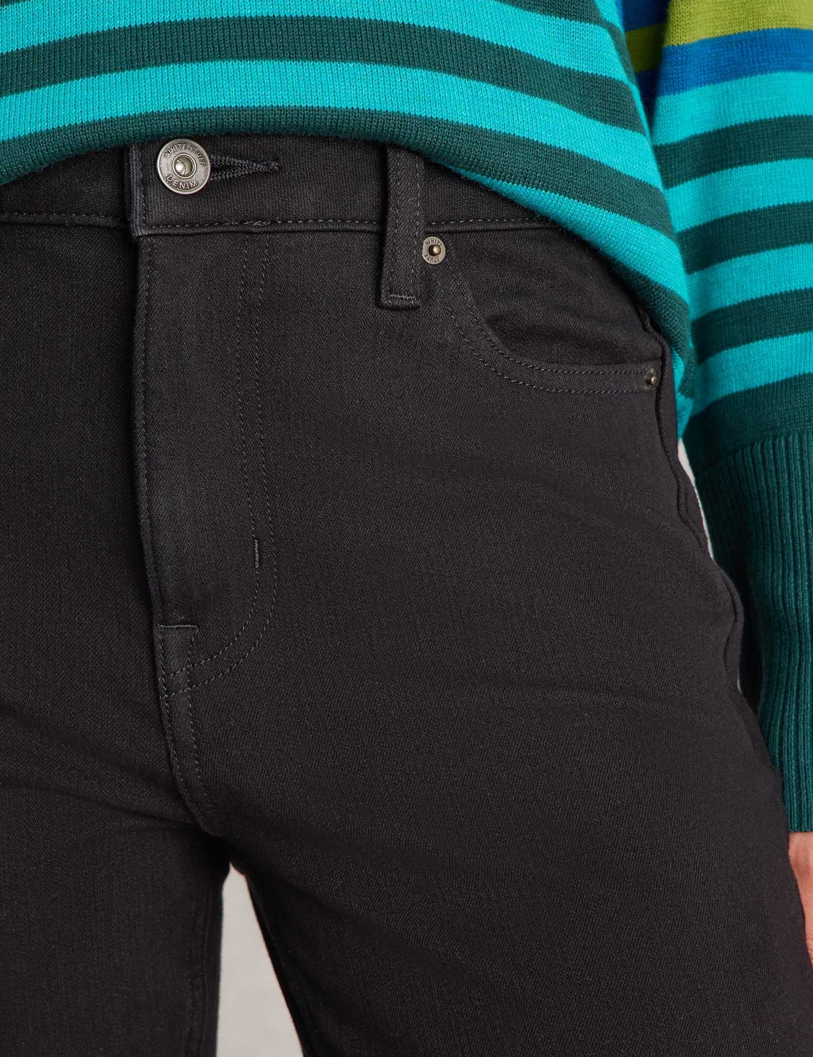 Skinny Mid Rise Ankle Grazer Jeans - image 4